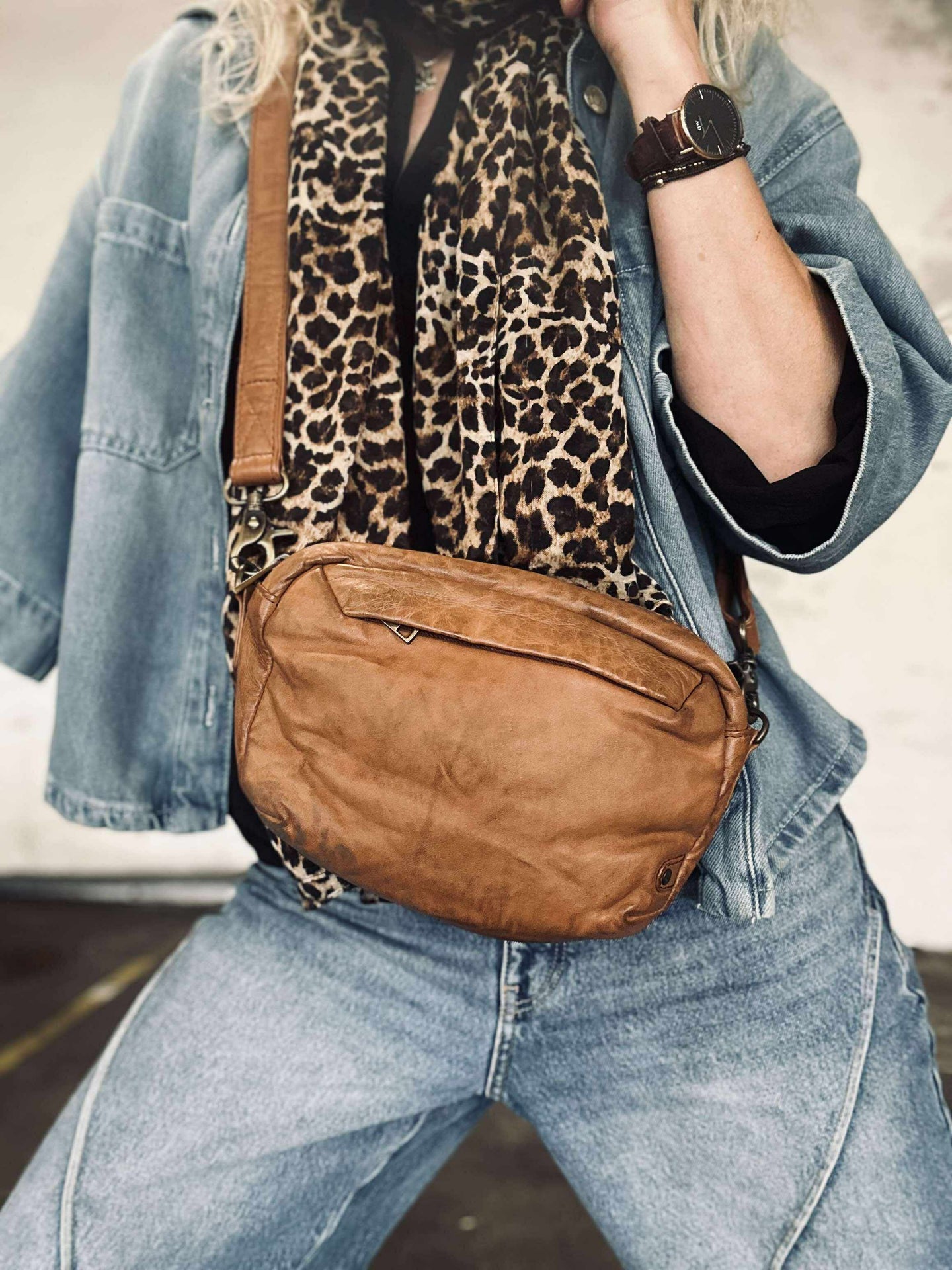 Crossbody Hanna Cognac