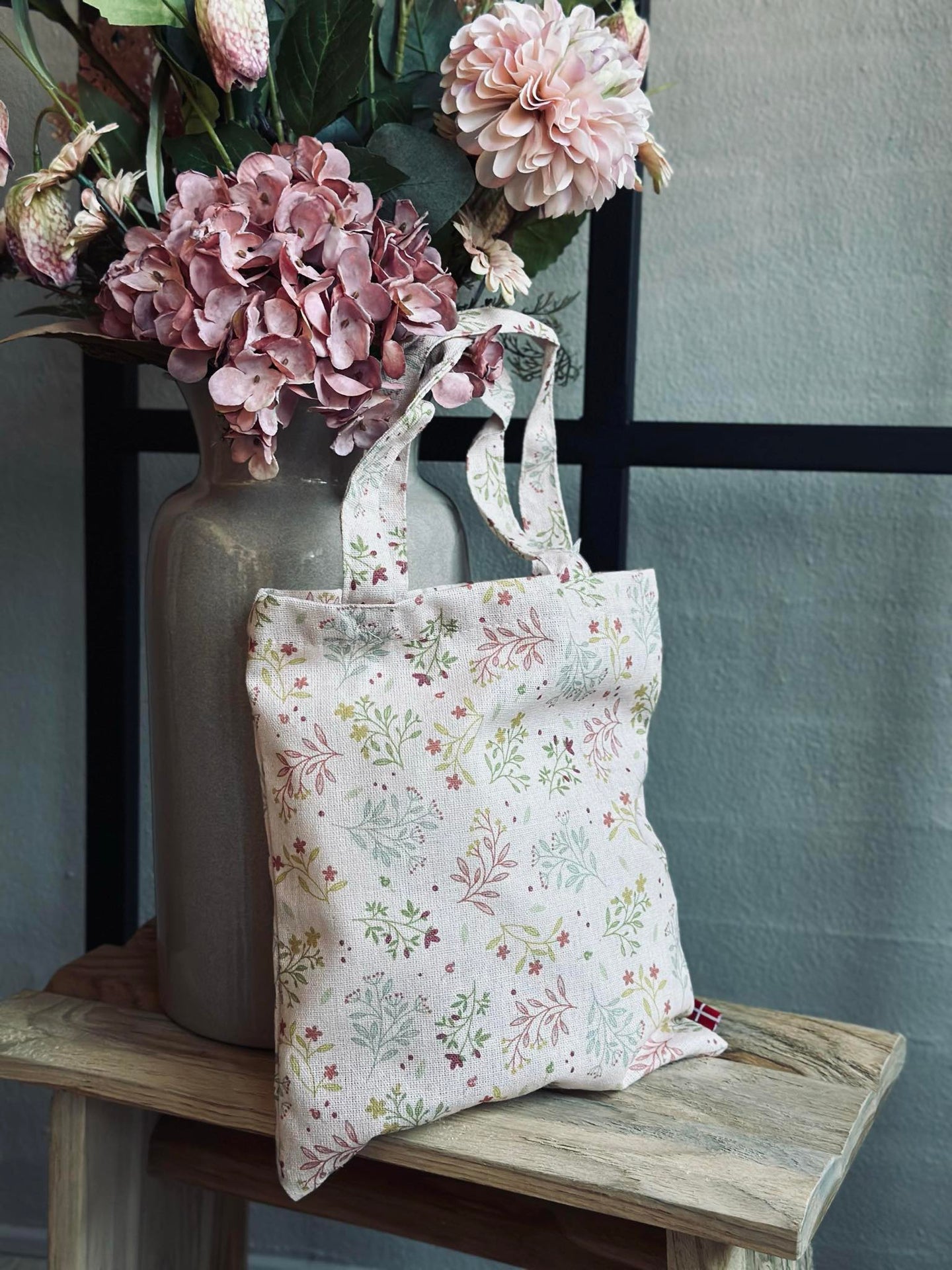 Shoppingväska - Höstblomma