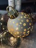 Julkula med LED-ljus - Guld
