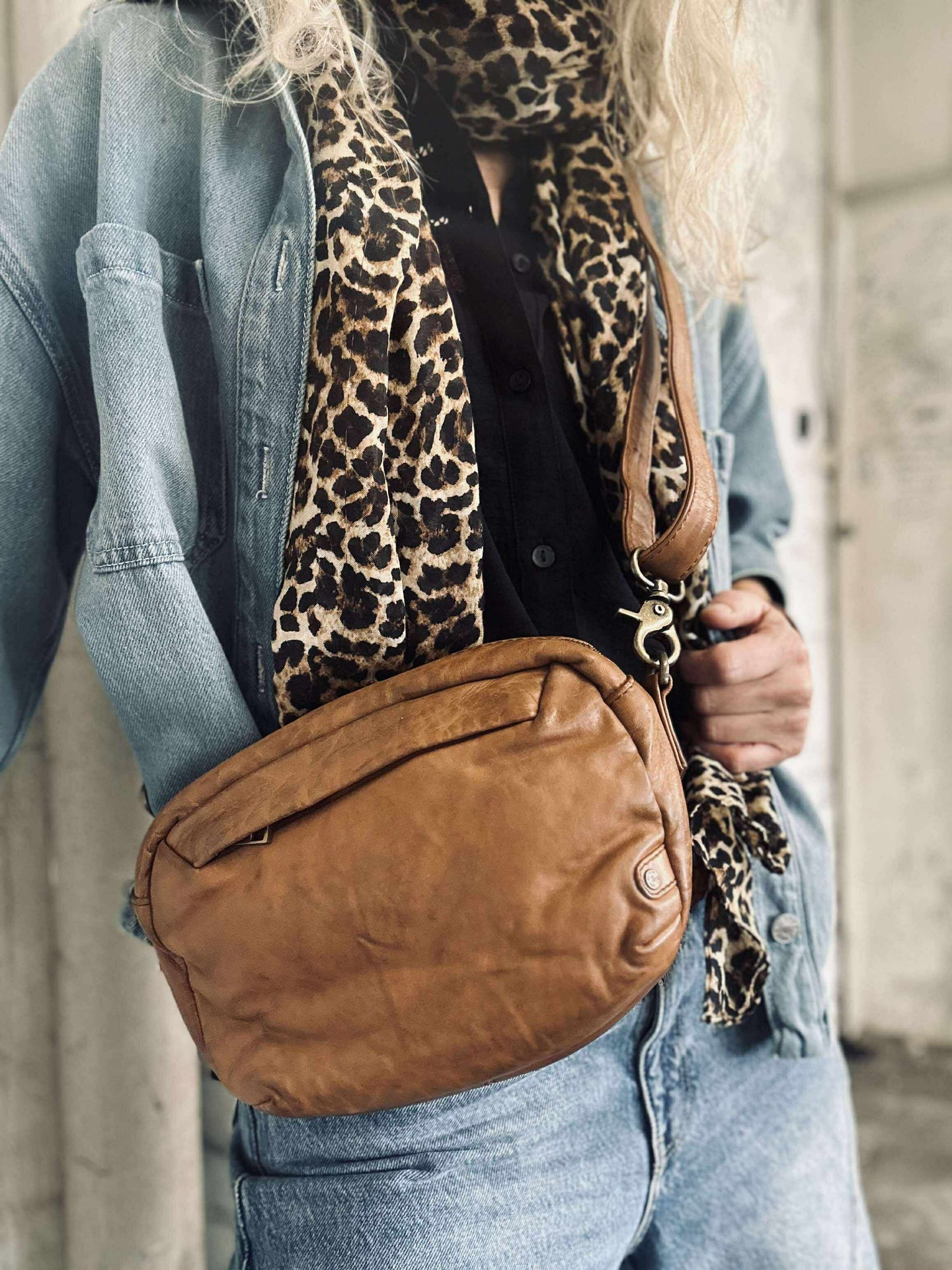 Crossbody Hanna Cognac