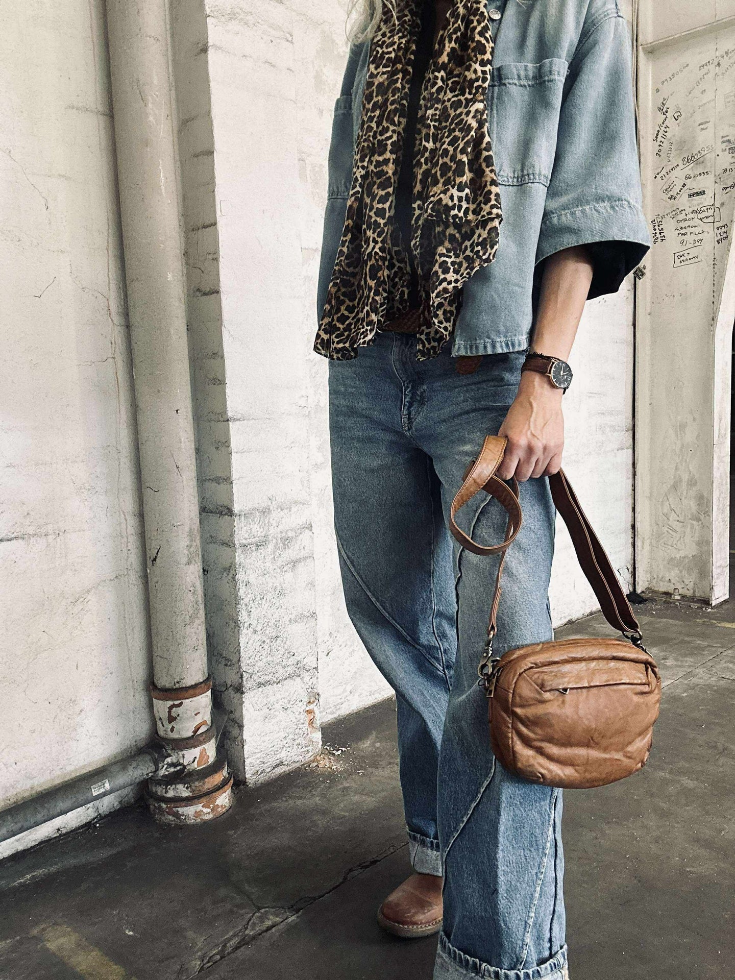 Crossbody Hanna Cognac