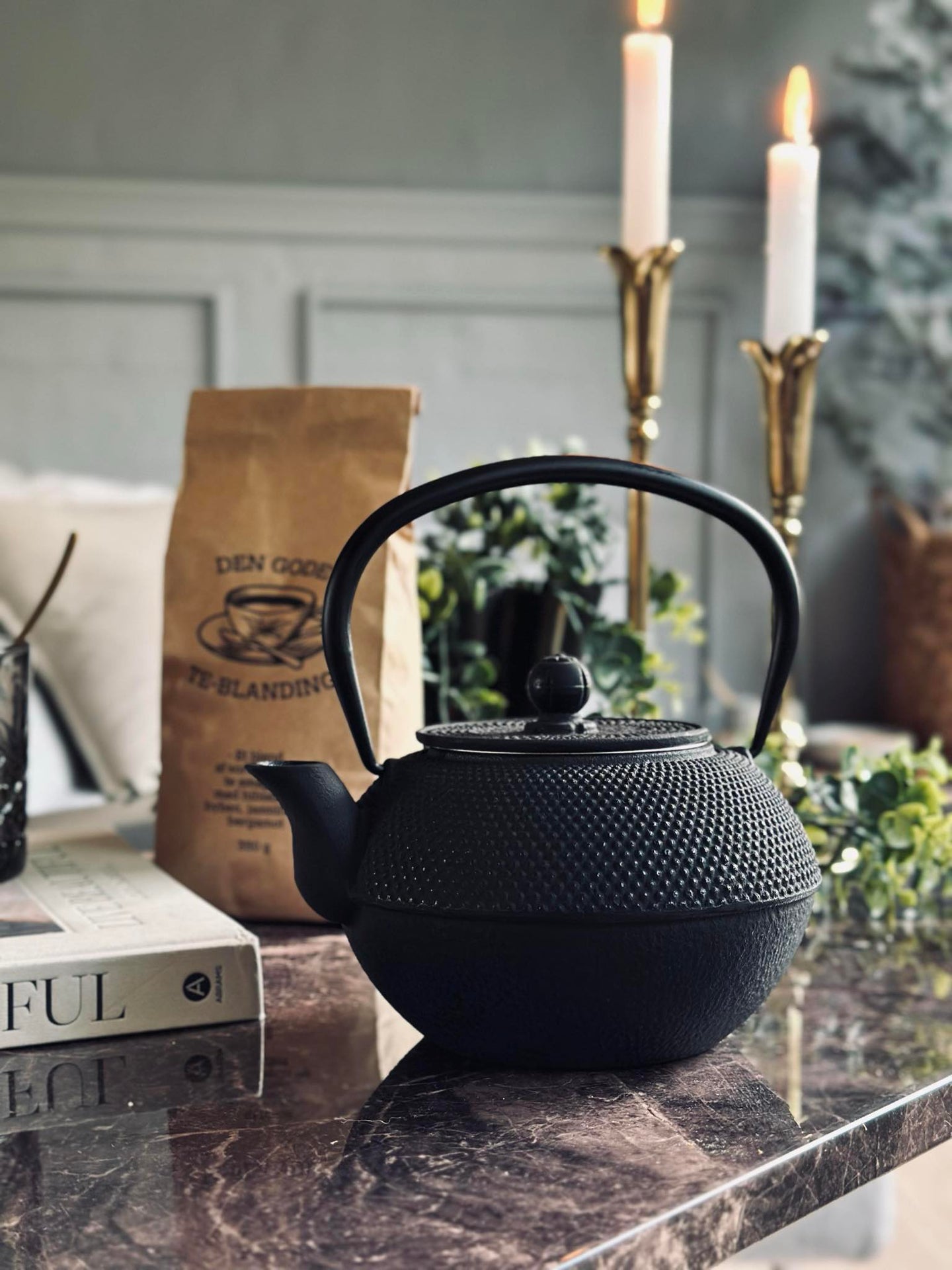 Tekanna i gjutjärn - 1200ml