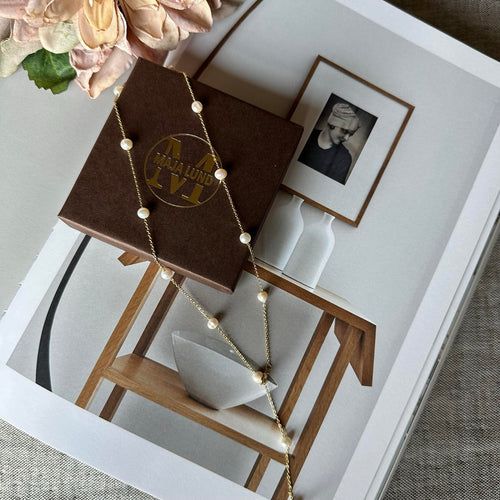 Halsband Gry - med sötvattenspärlor