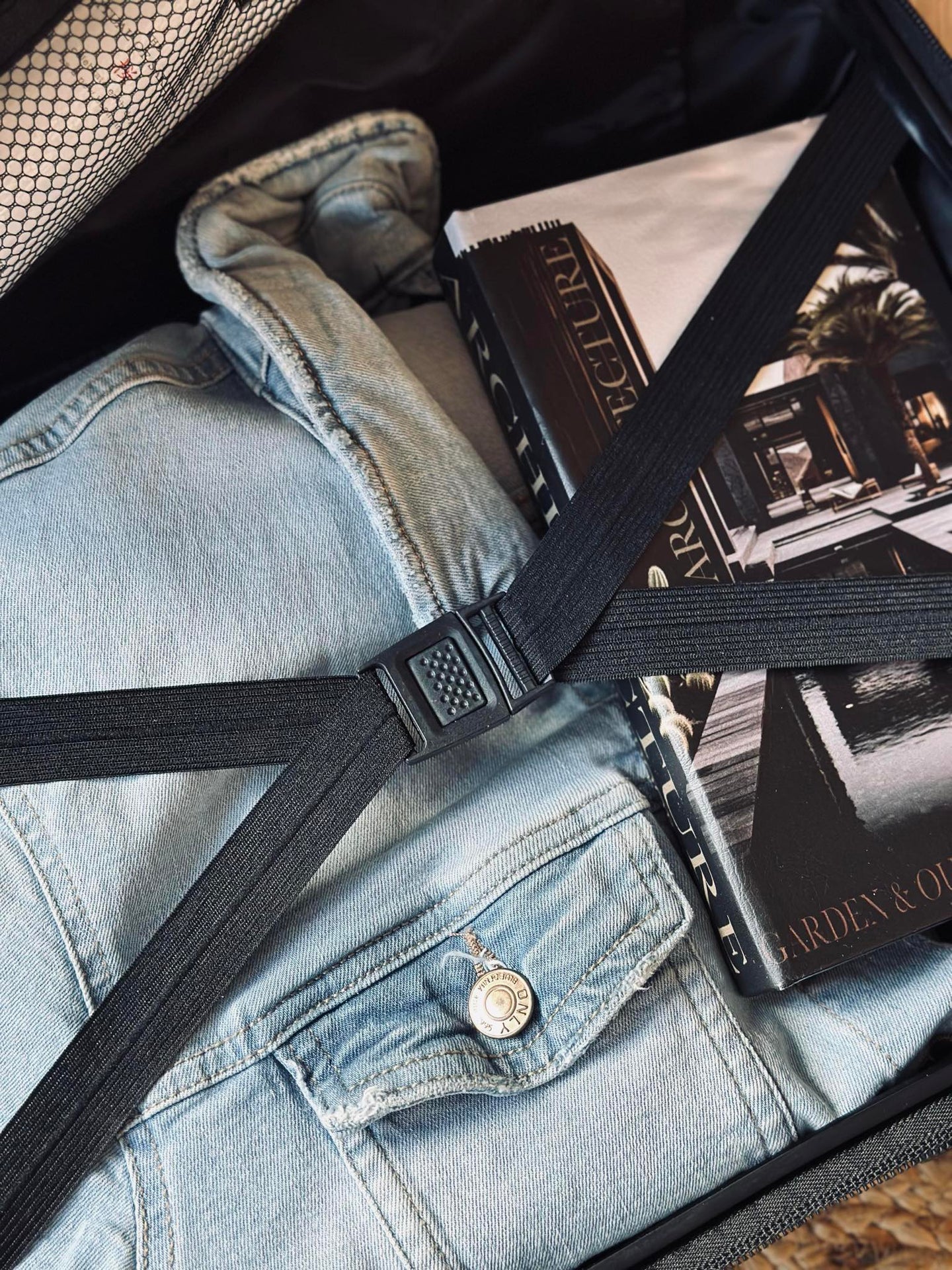 Resväska Trolley - Blå