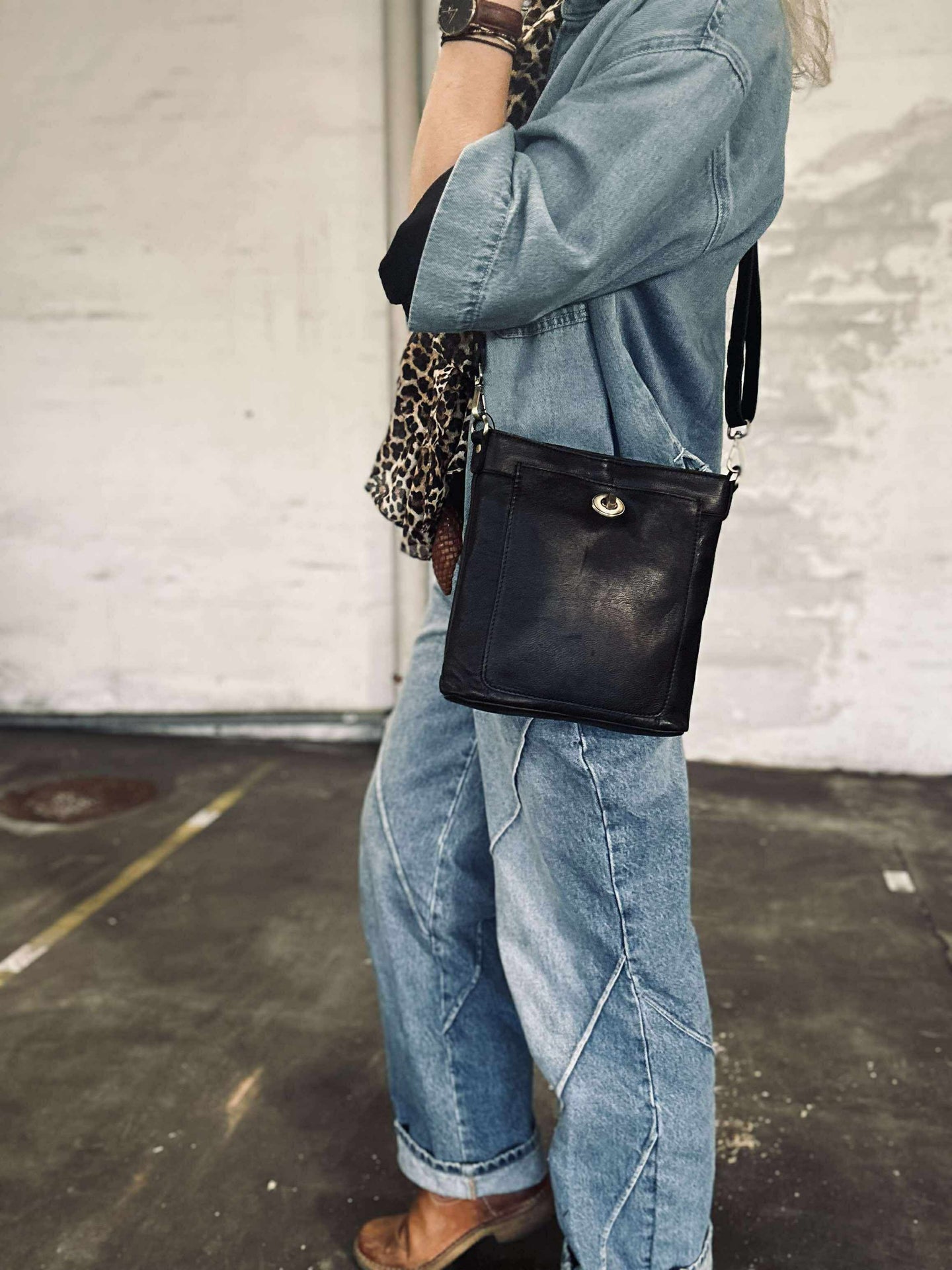 Crossover Moa small - Black