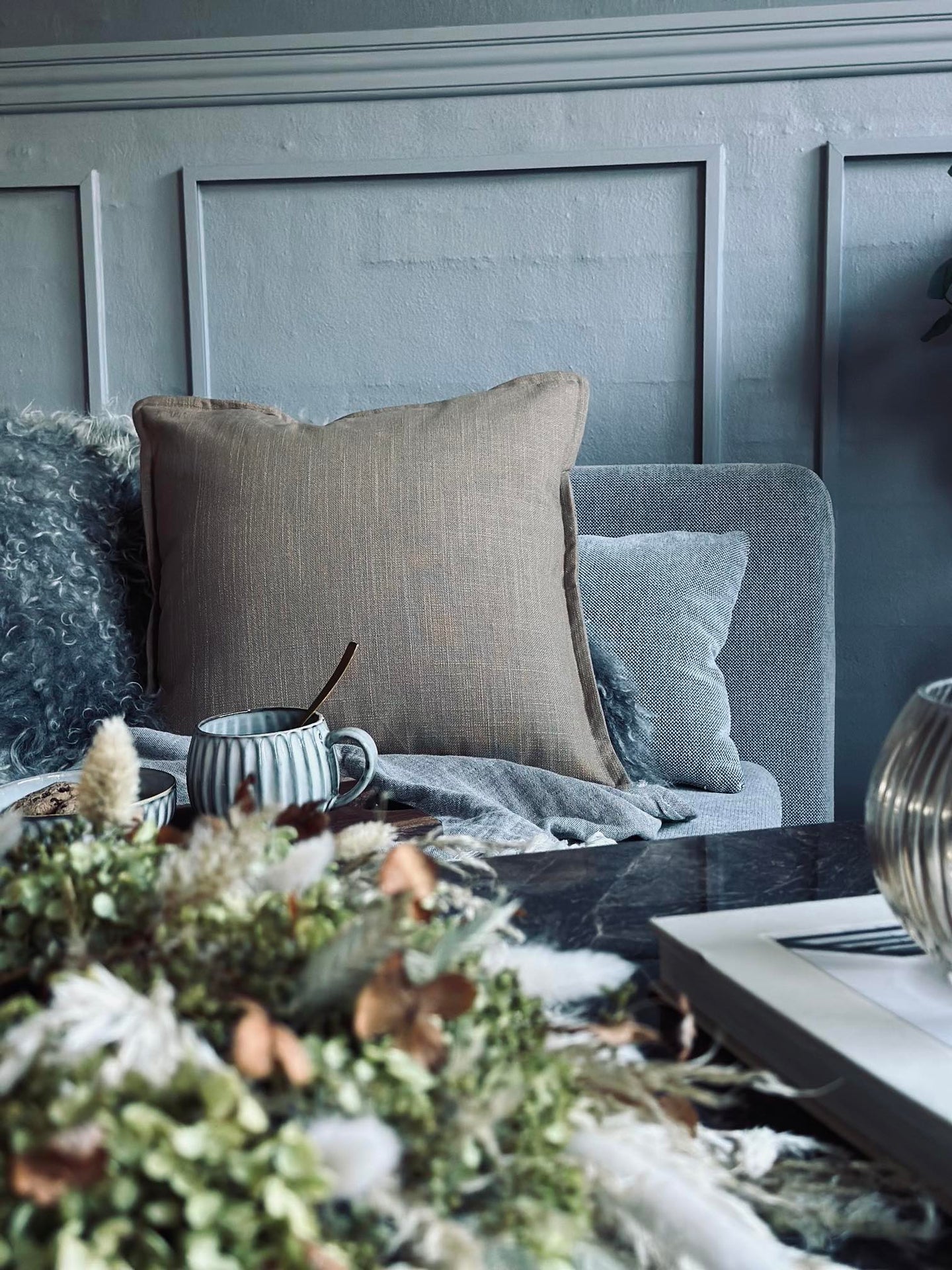 Kuddfodral 45x45 - Sand