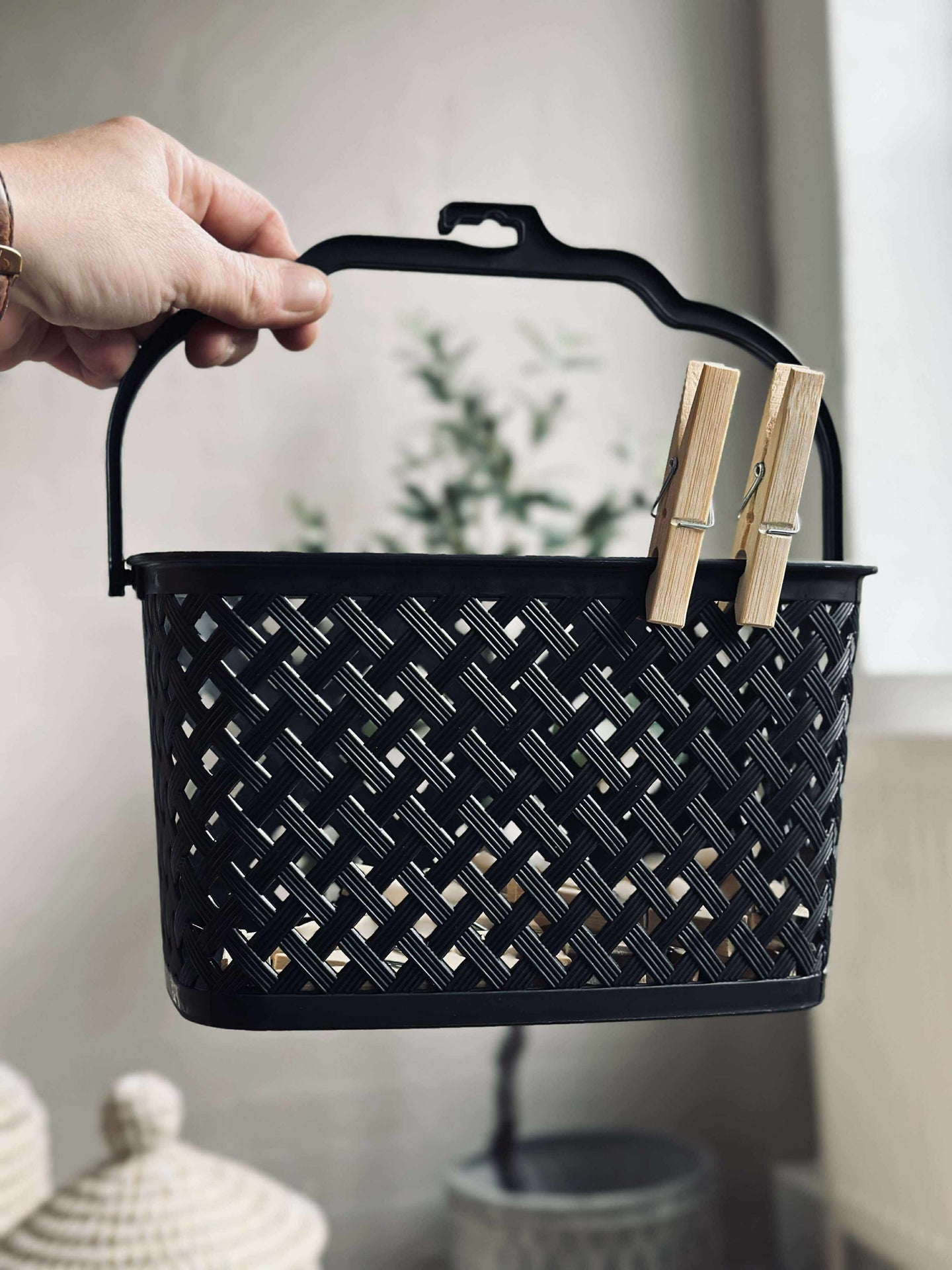 Korg med upphängning - Färgblandning