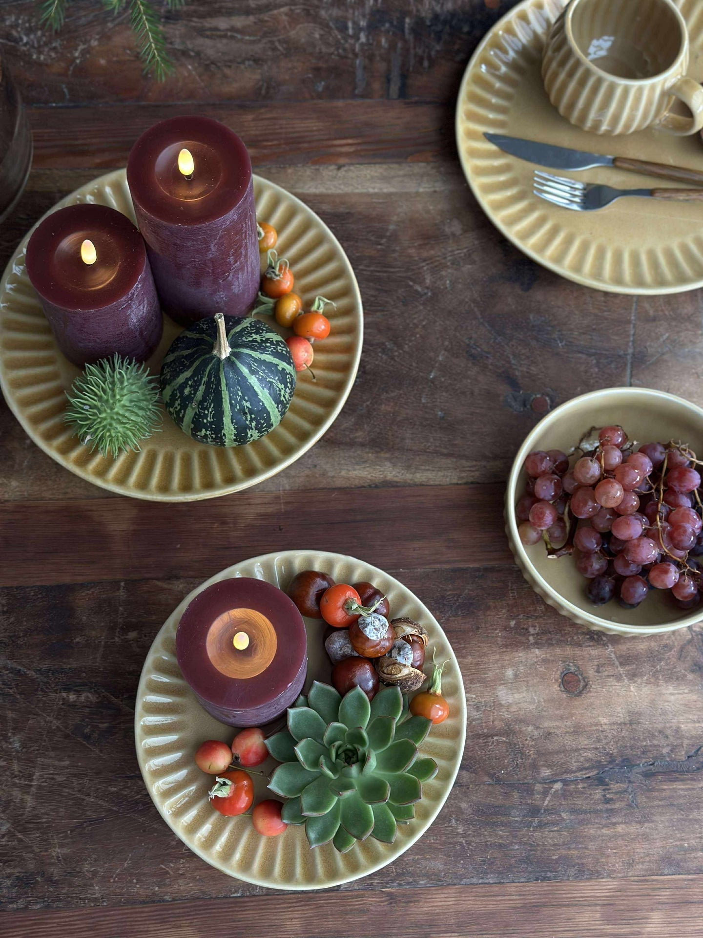 Tallrik VIGA Senap - Flera storlekar