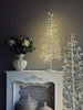 Julgran med 600 LED-ljus - Vit