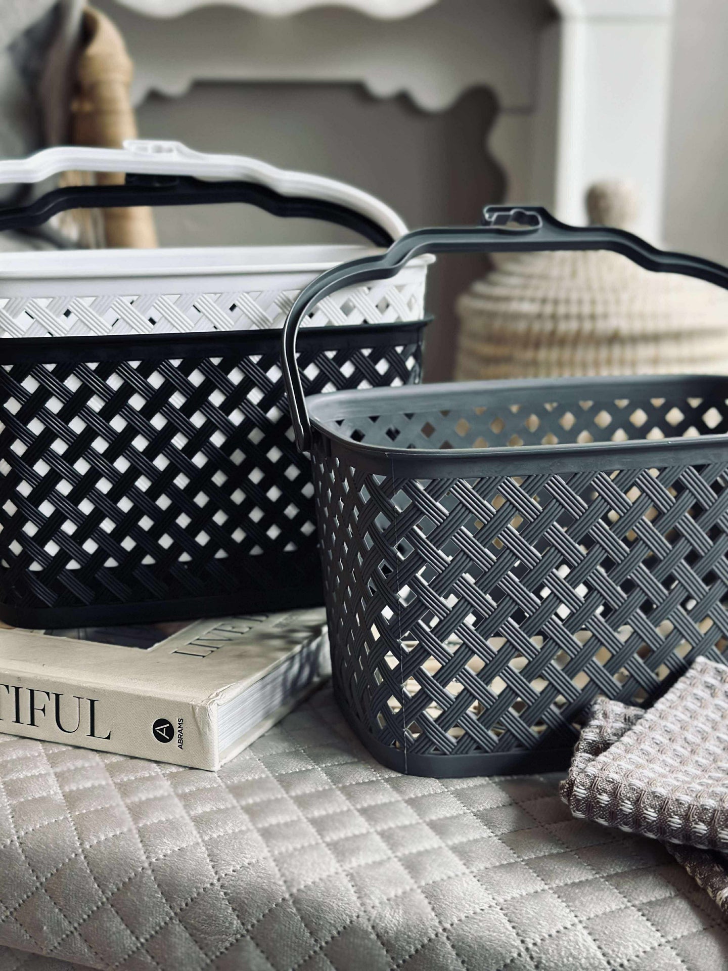 Korg med upphängning - Färgblandning