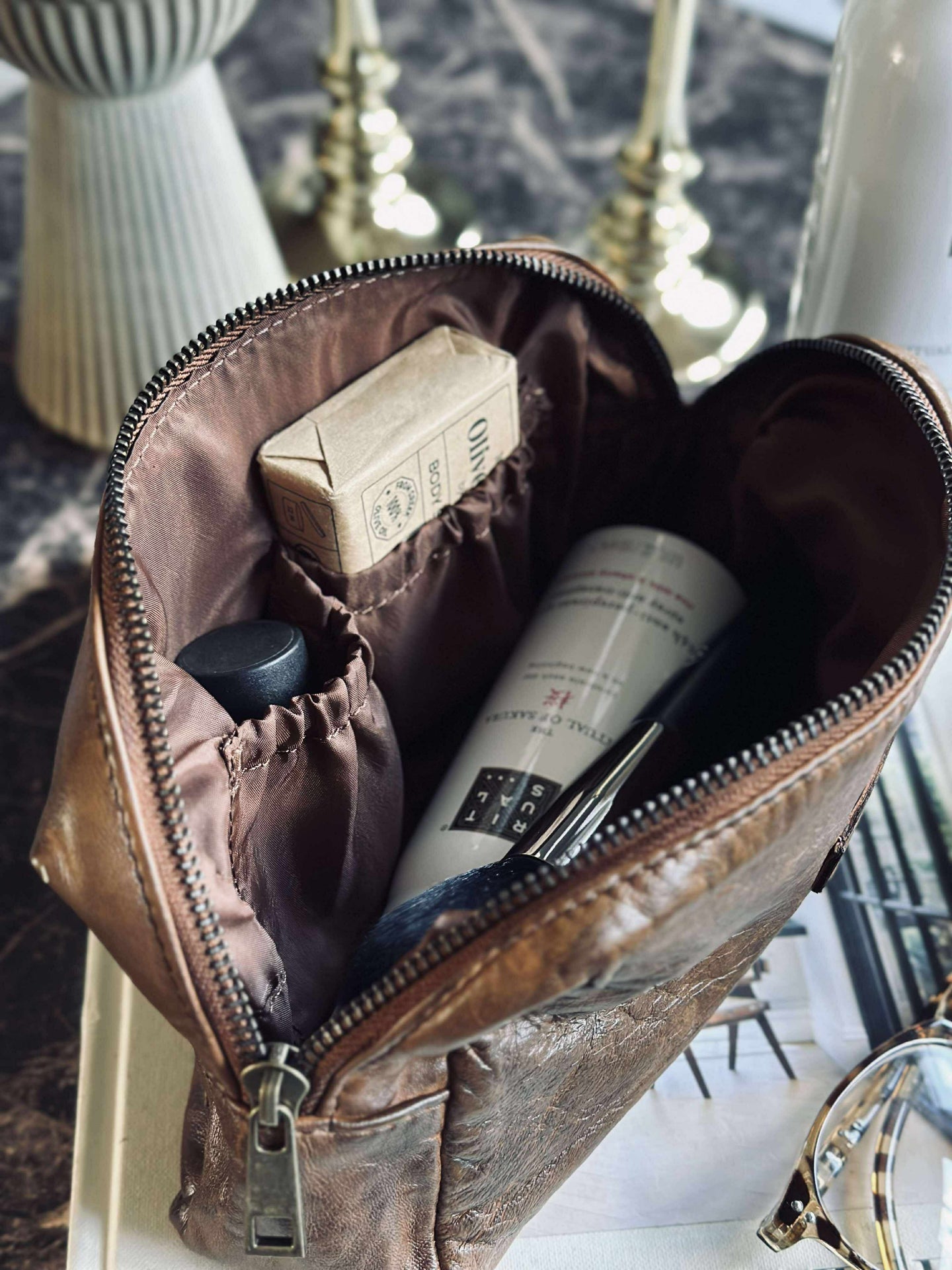 Kosmetikkpåse - Chesterfield