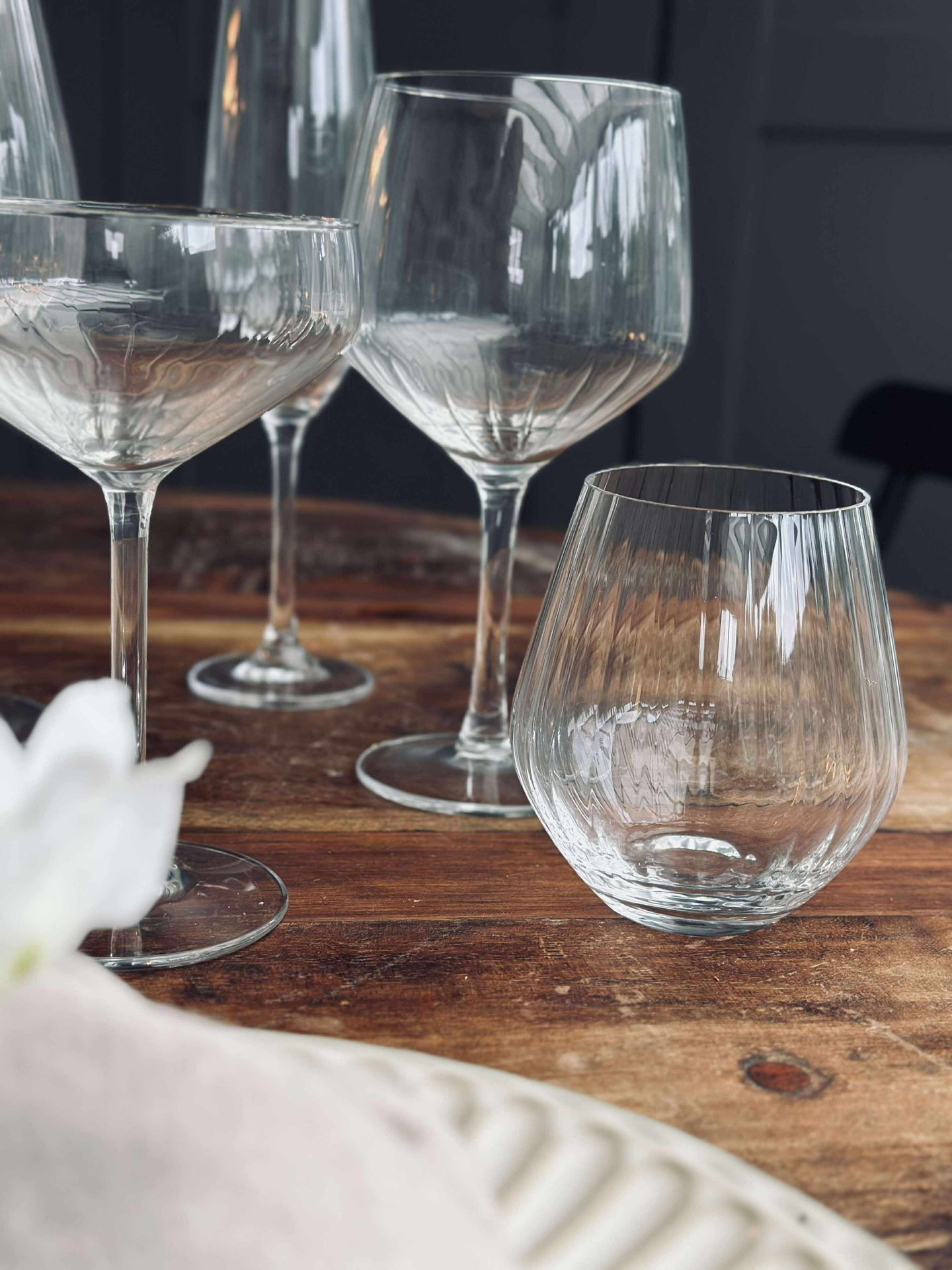 Vattenglas CRYSTAL - Set med 4 st.