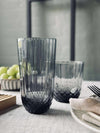 Vattenglas Sanna grey 345 ml.