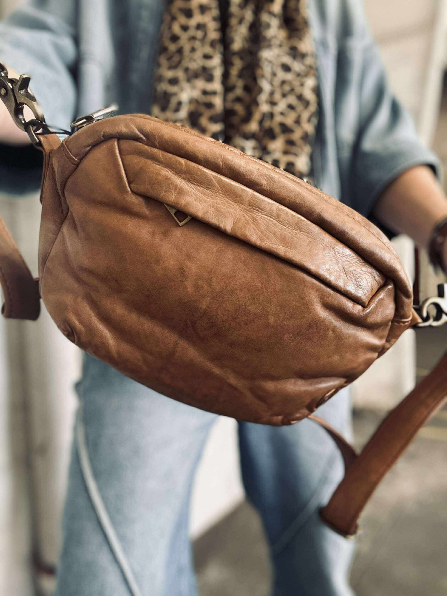 Crossbody Hanna Cognac