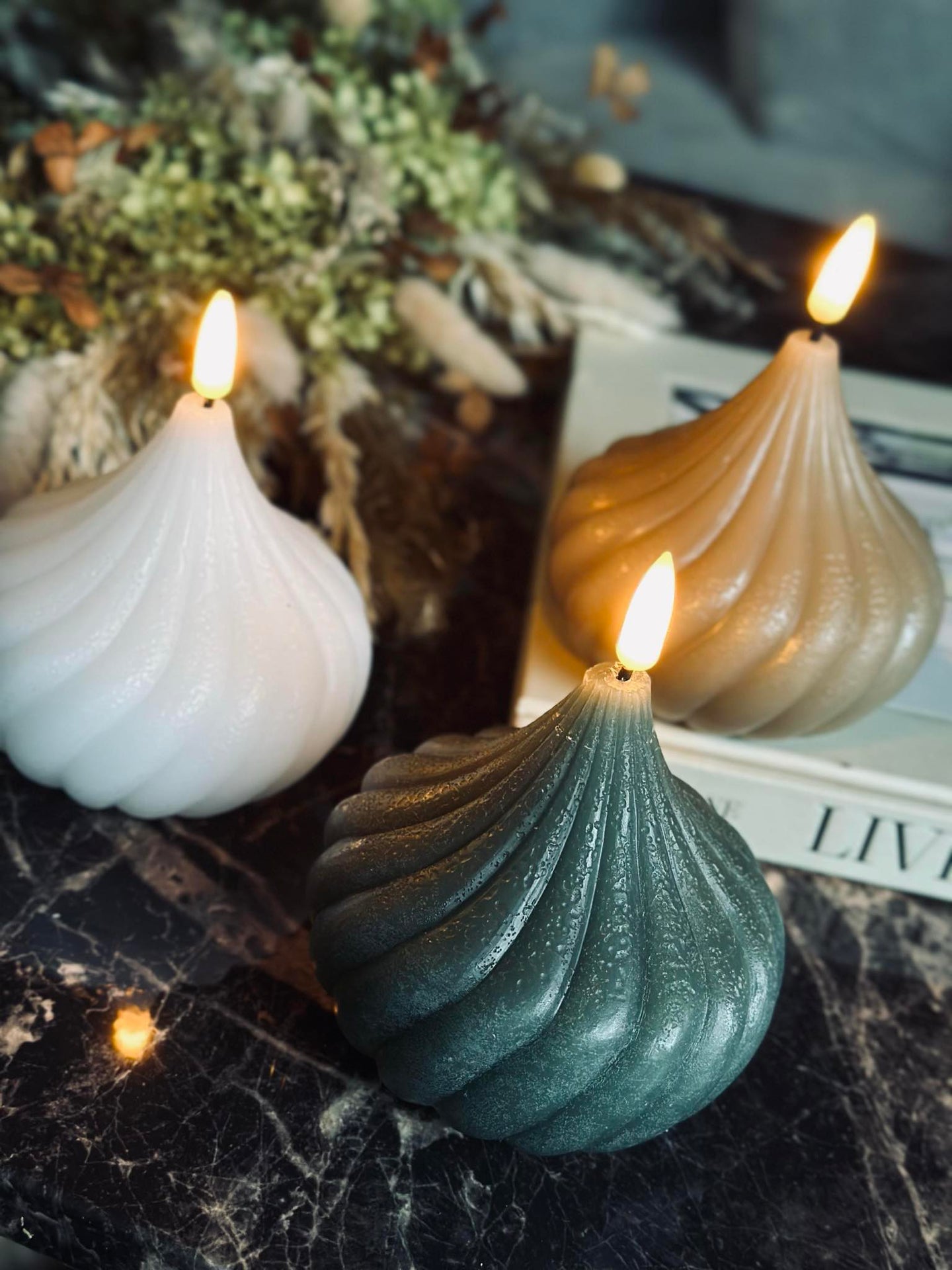 LED vriden lampa - flera färger