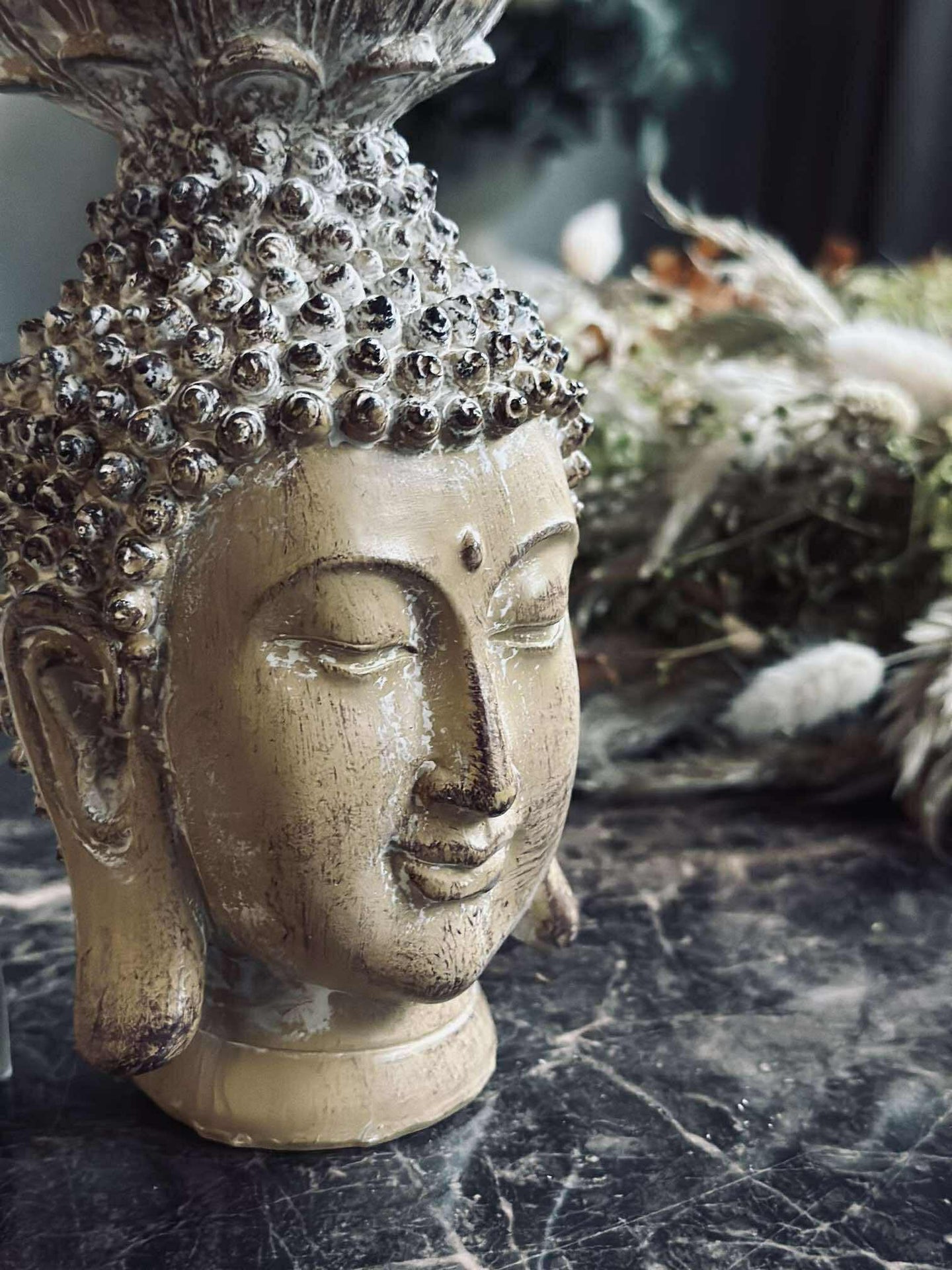 Ljusstake Buddha Big - MIX