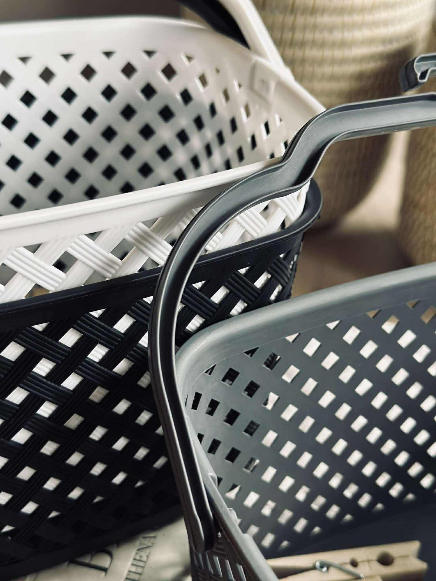 Korg med upphängning - Färgblandning