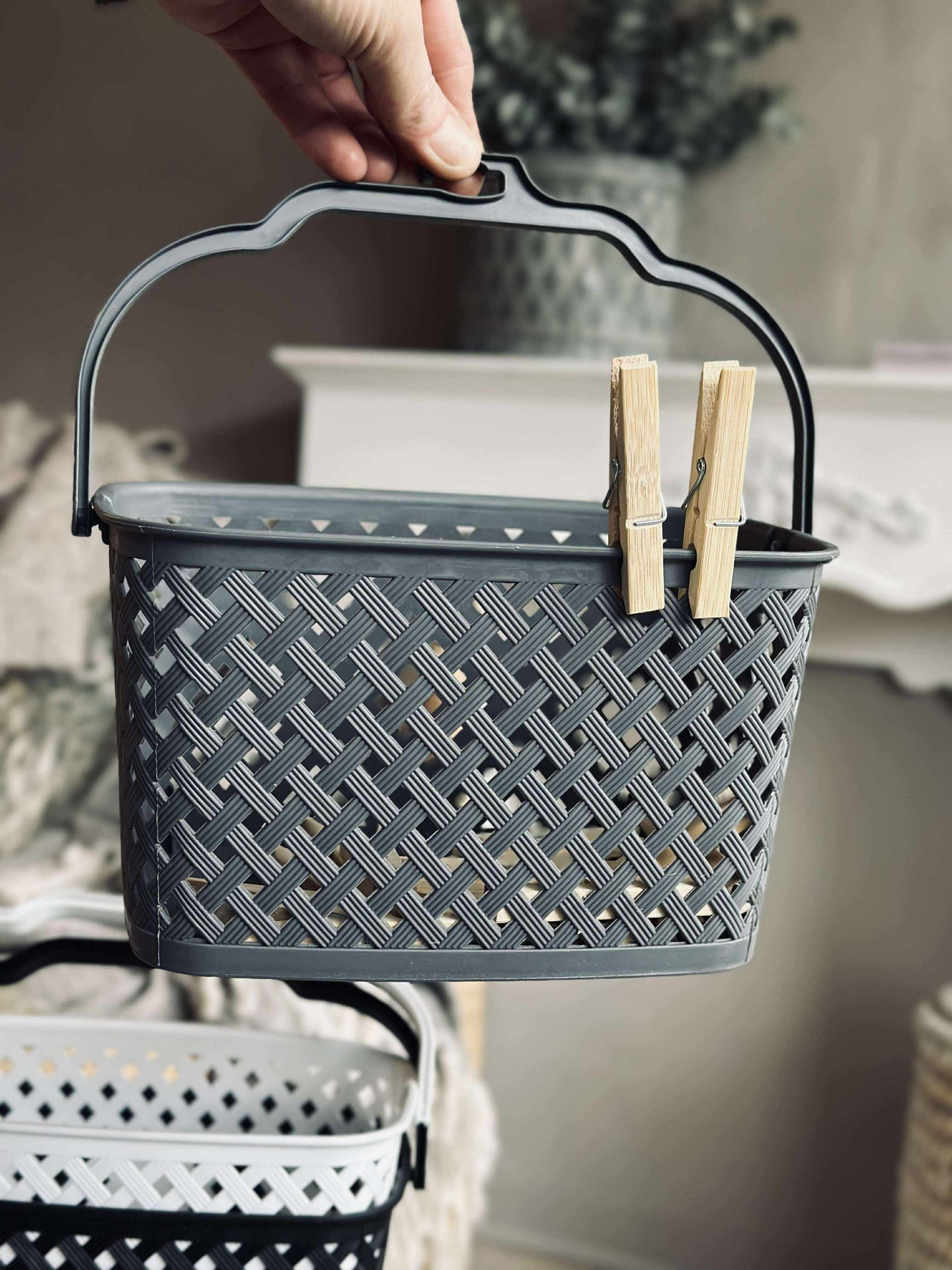 Korg med upphängning - Färgblandning