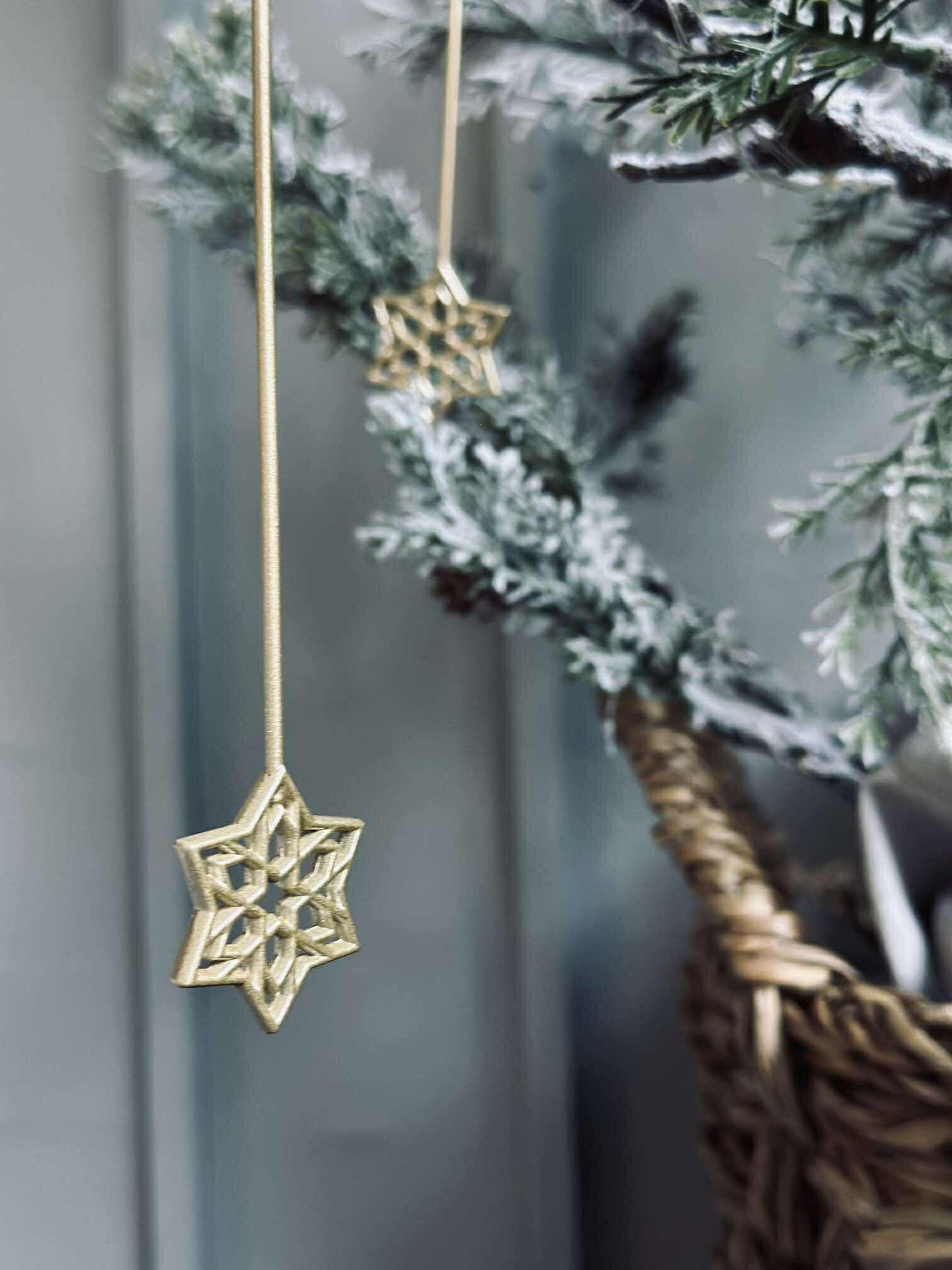 Ljushållare för julgran STAR - 6 st.