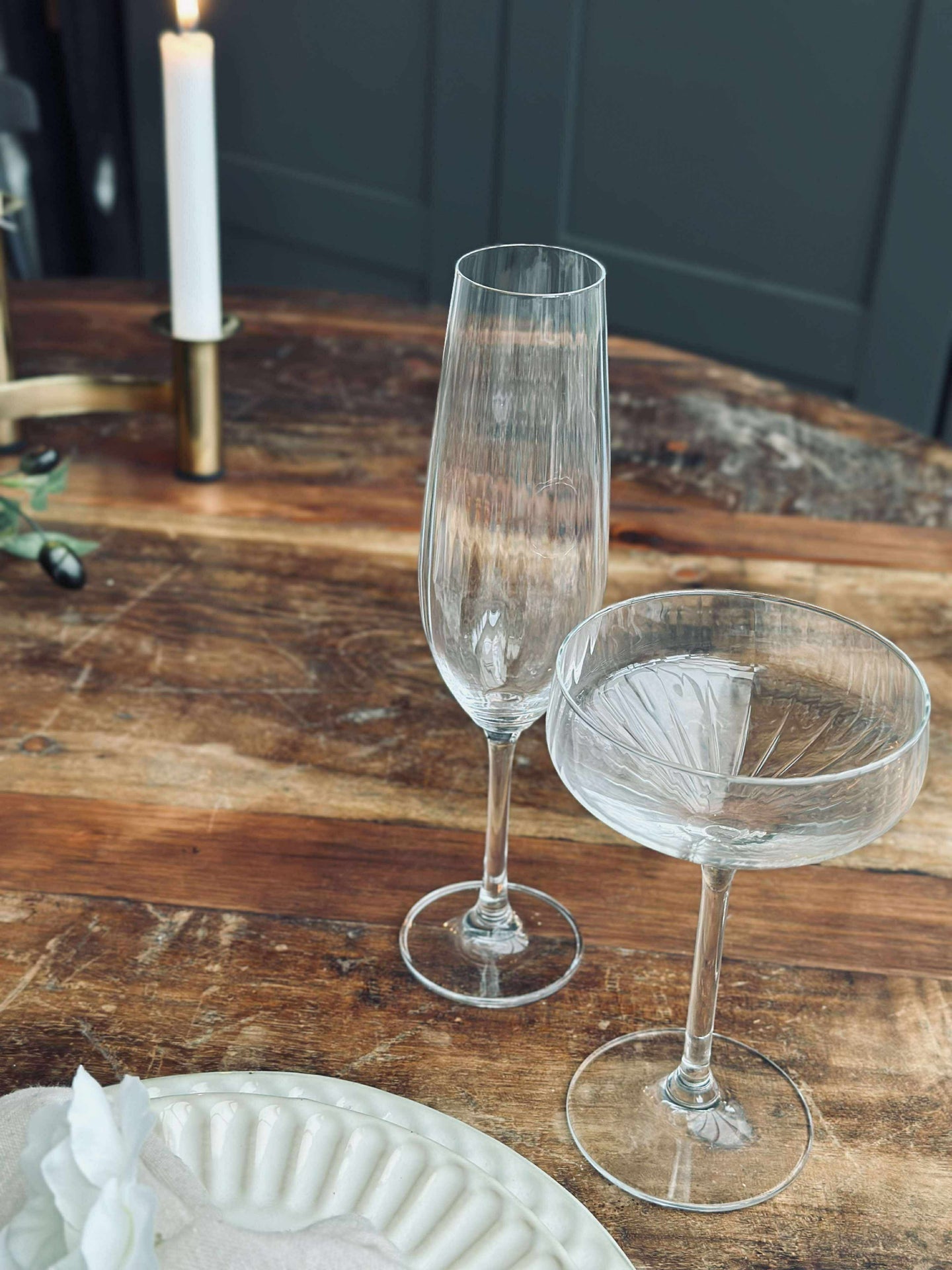 Champagneglas CRYSTAL - Set med 4 st.
