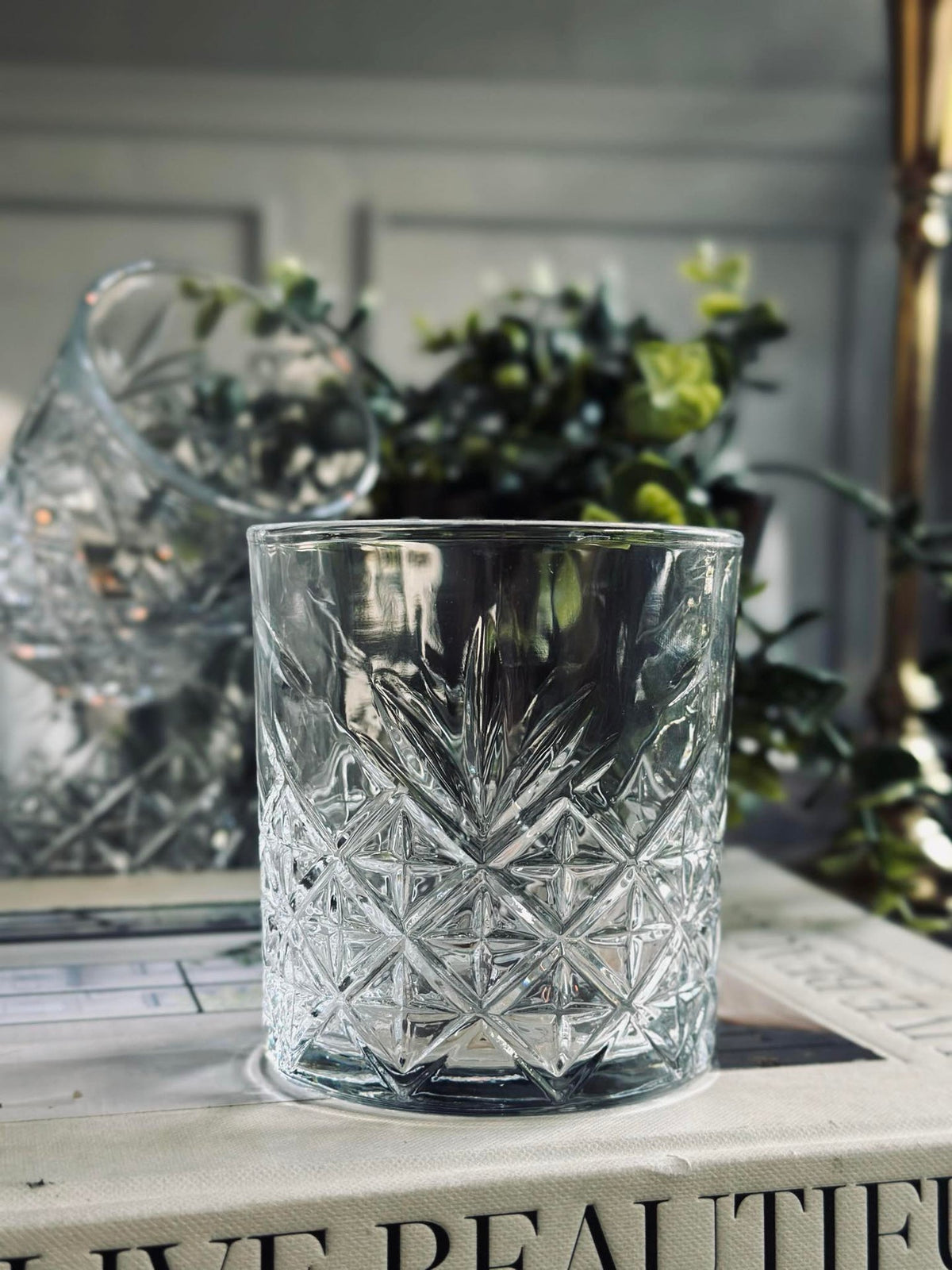 Whiskyglas / vattenglas - 4 st
