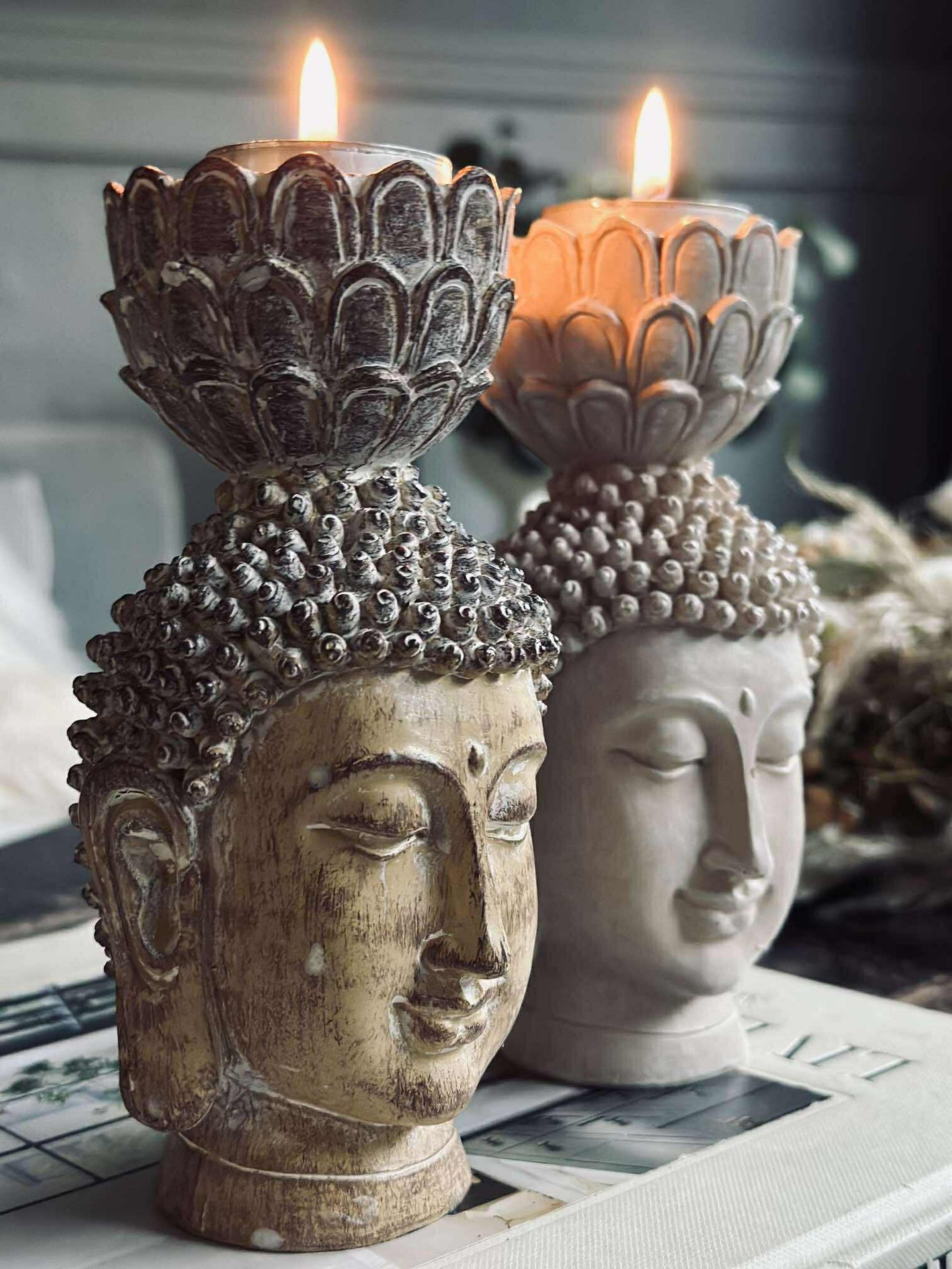 Värmeljushållare Buddha small - MIX