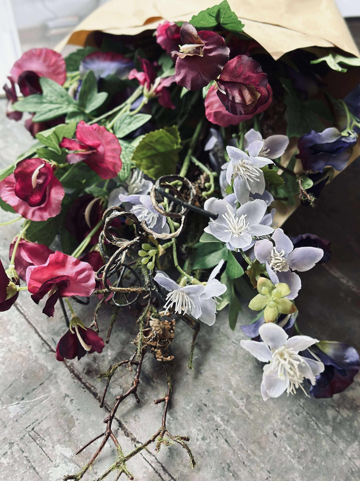 Bukett TRÄDGÅRD - Lilla