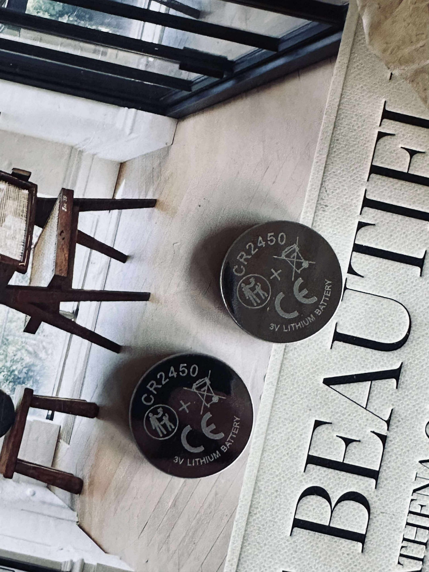 Batterier Litium CR2450