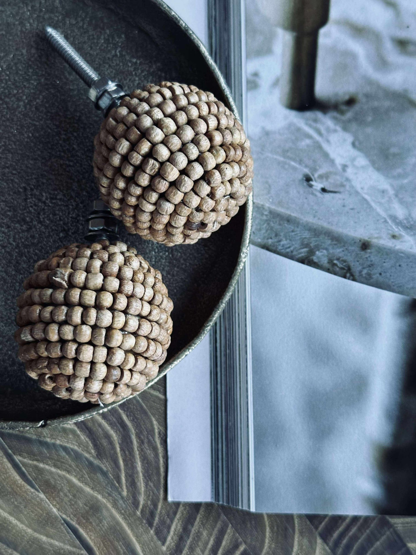 Naturhandtag - Set med 2 st.