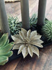 Deco-blommor med glitter - 4 st