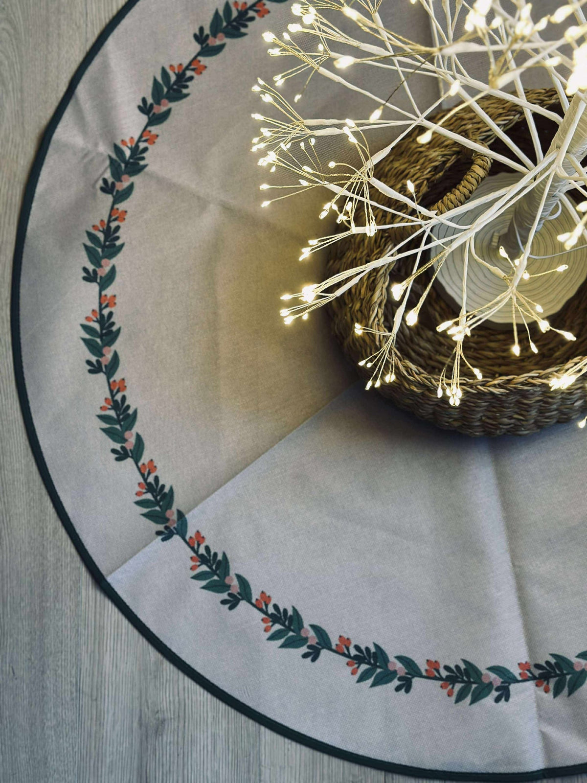 Julgransmatta 100 cm