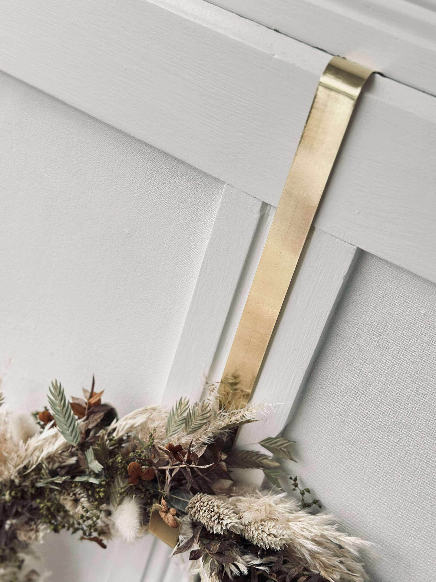 Upphängning för dörrkrans - Guld