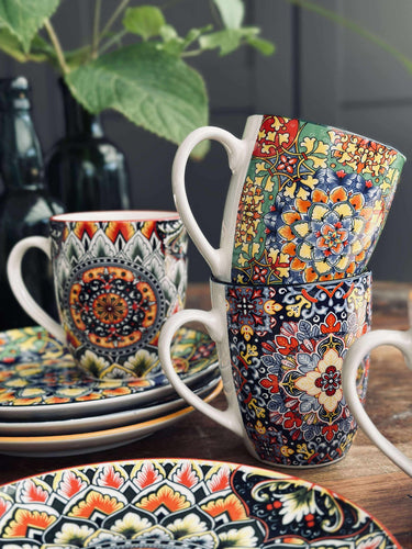 Mugg Färg boheme MIX