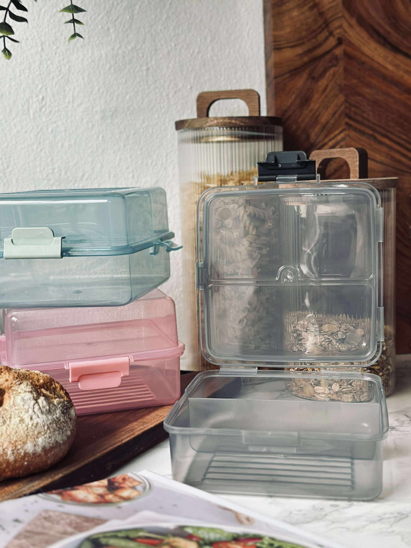 Matlåda med fack - Sten