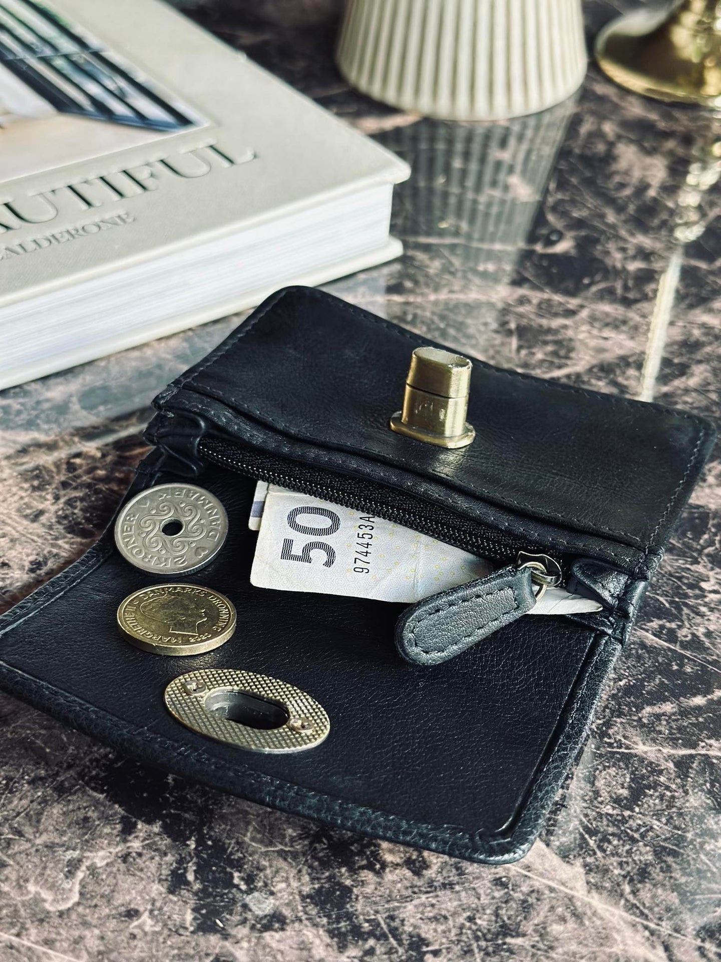 Plånbok Moa Liten Svart