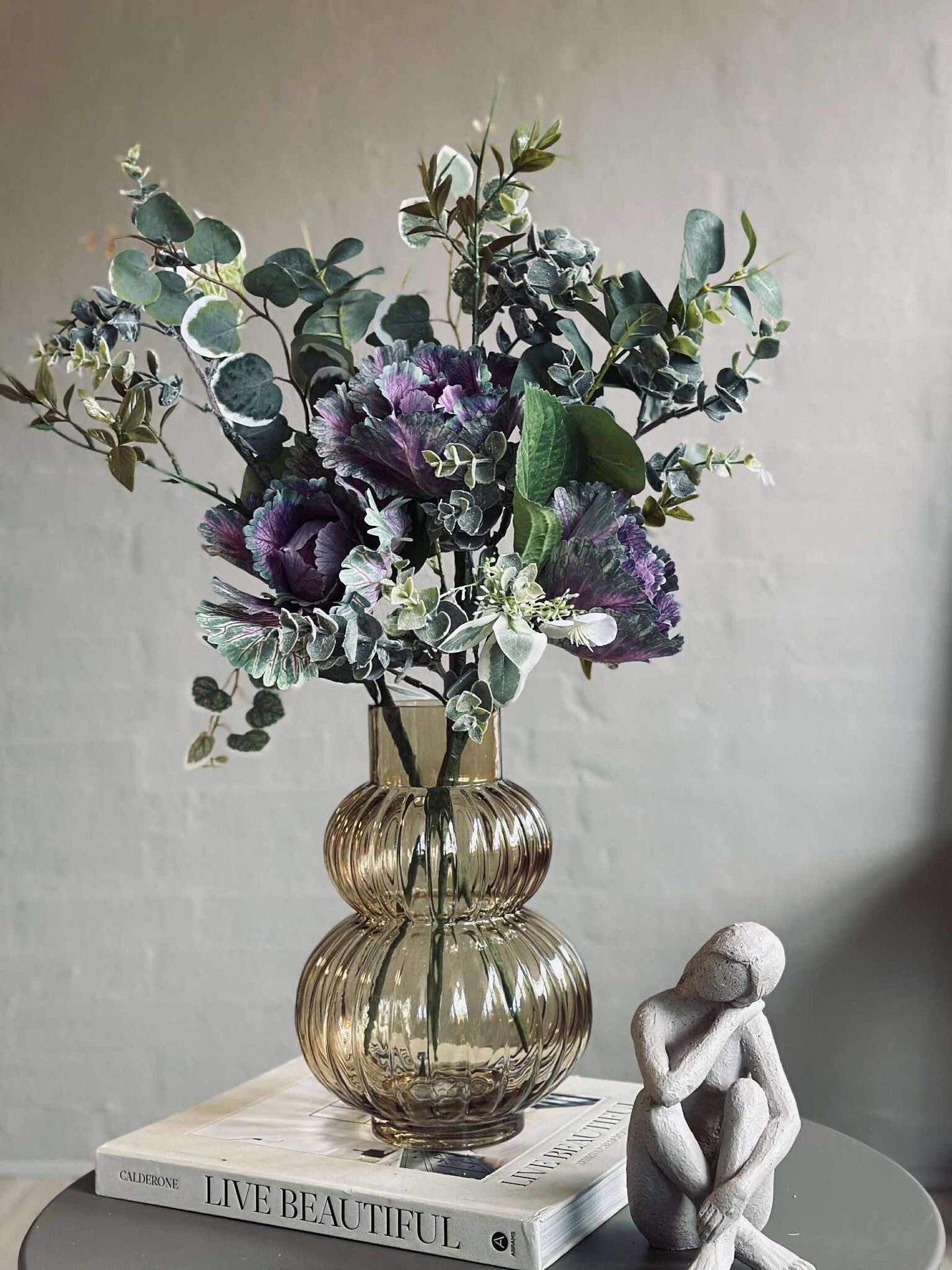 Bukett - Grön / Lila