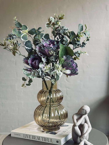 Bukett - Grön / Lila