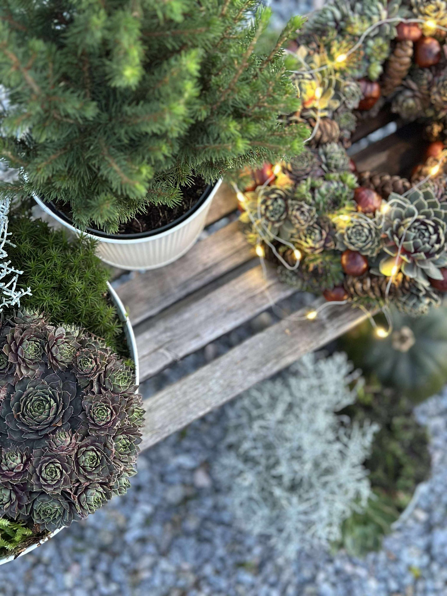 Krukskydd med räfflor - Vit