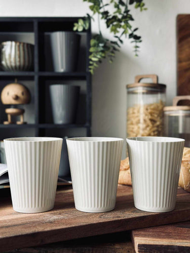 Mugg Norma Beige - 3 st