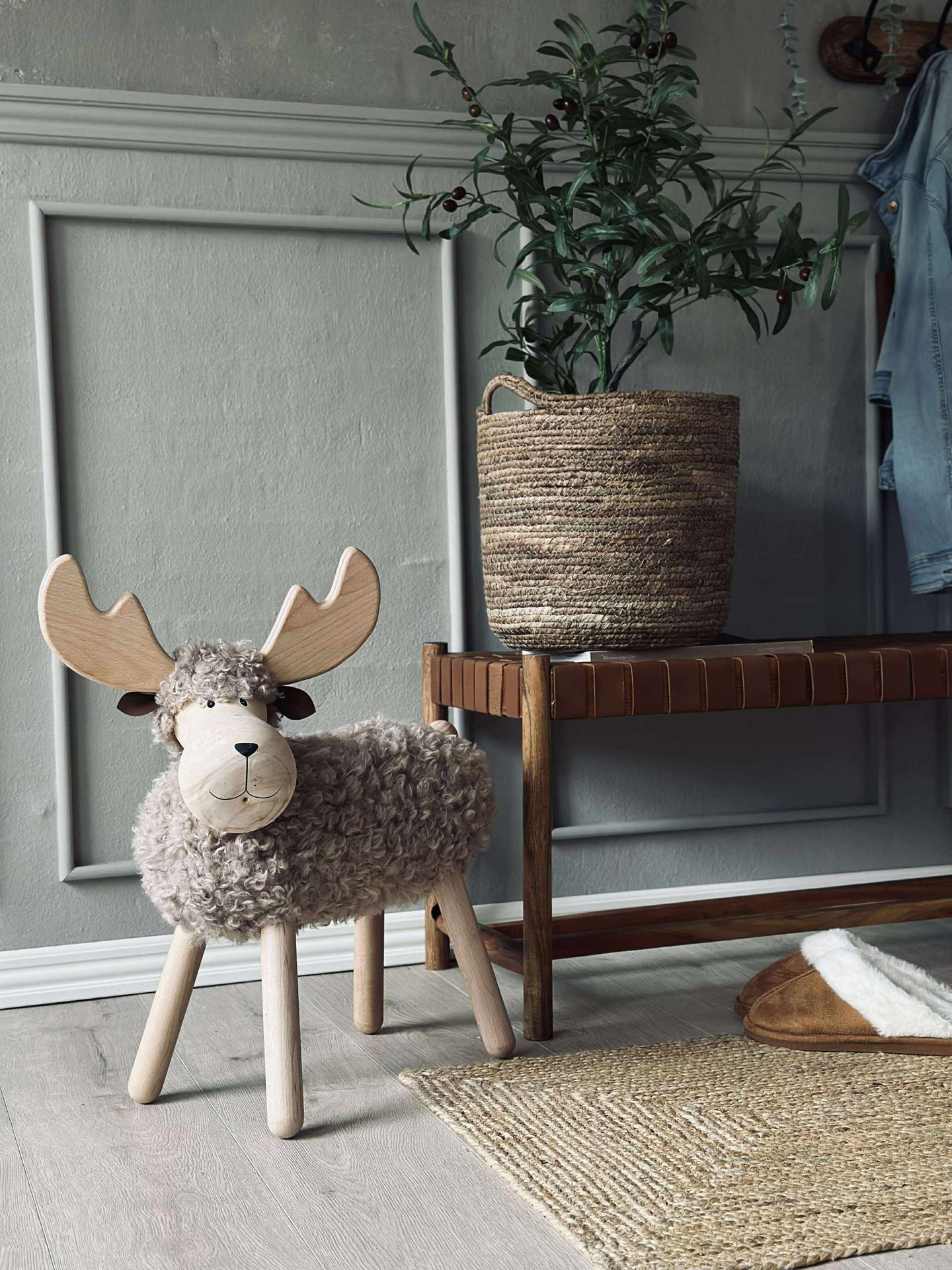 Älg Beige - XXL-Large