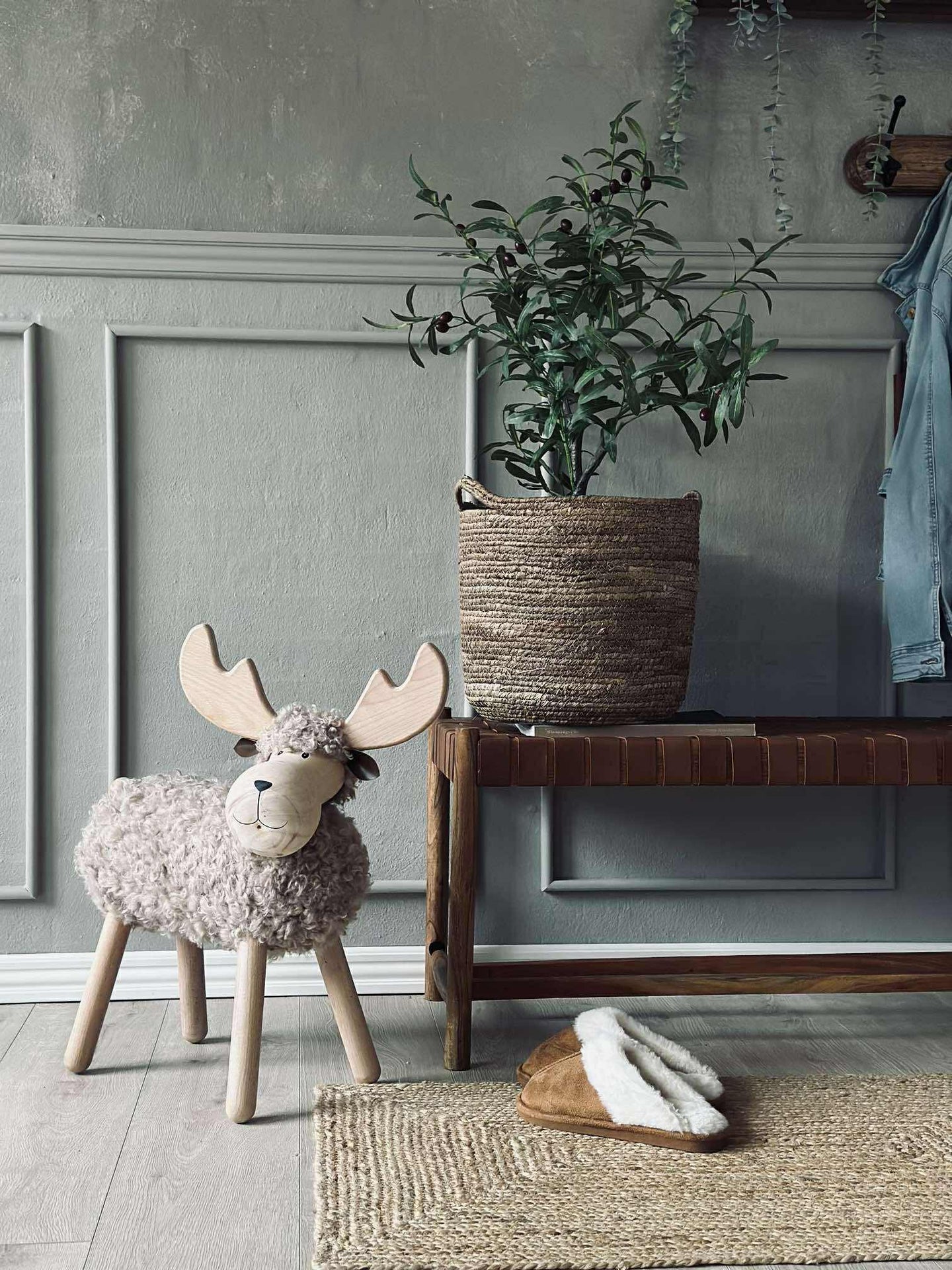 Älg Beige - XXL-Large