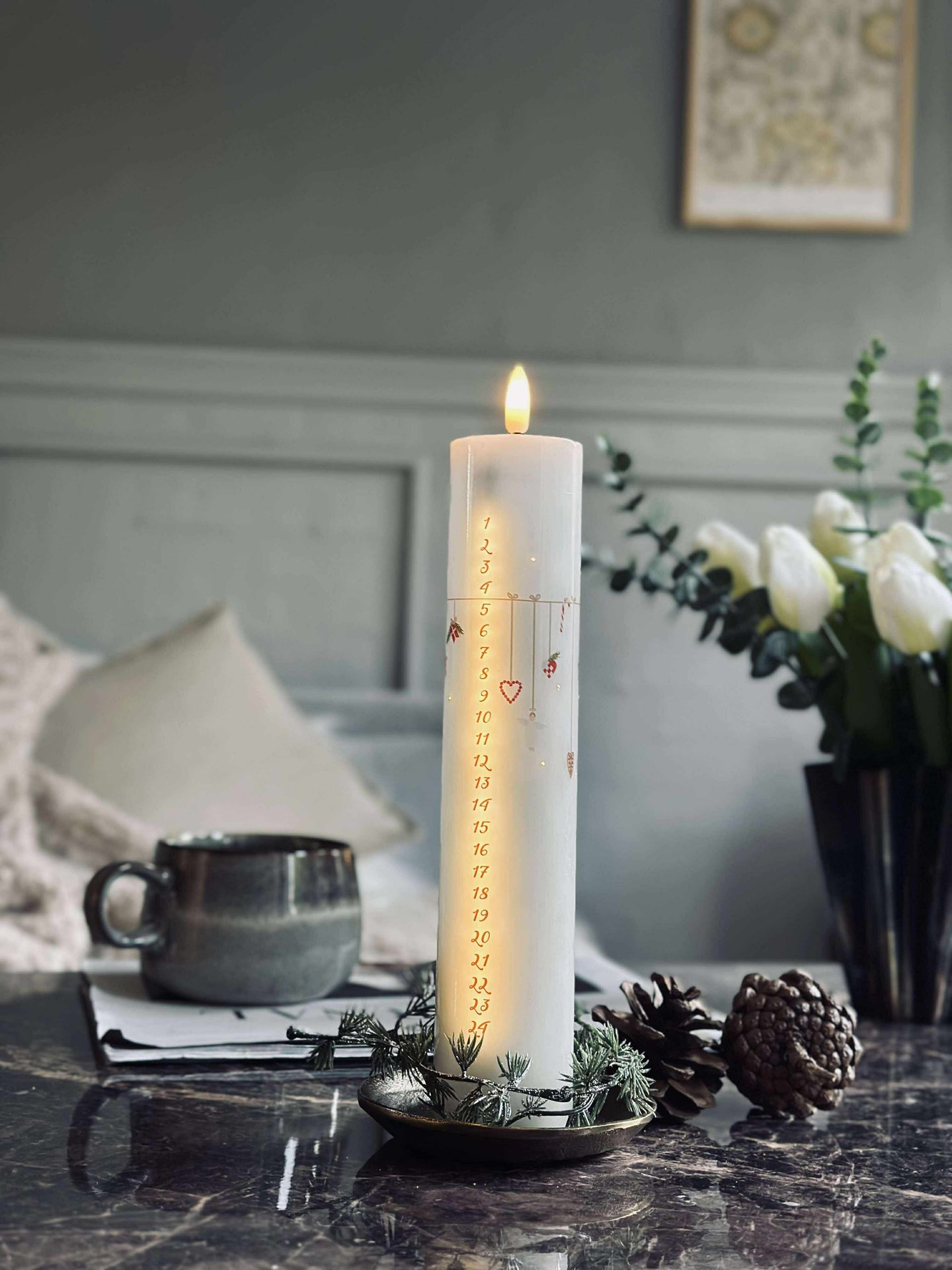 LED Kalenderljus TWINKLE med fjärrkontroll