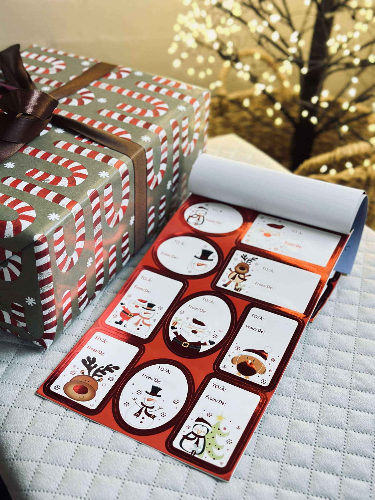 Presentetiketter MIX