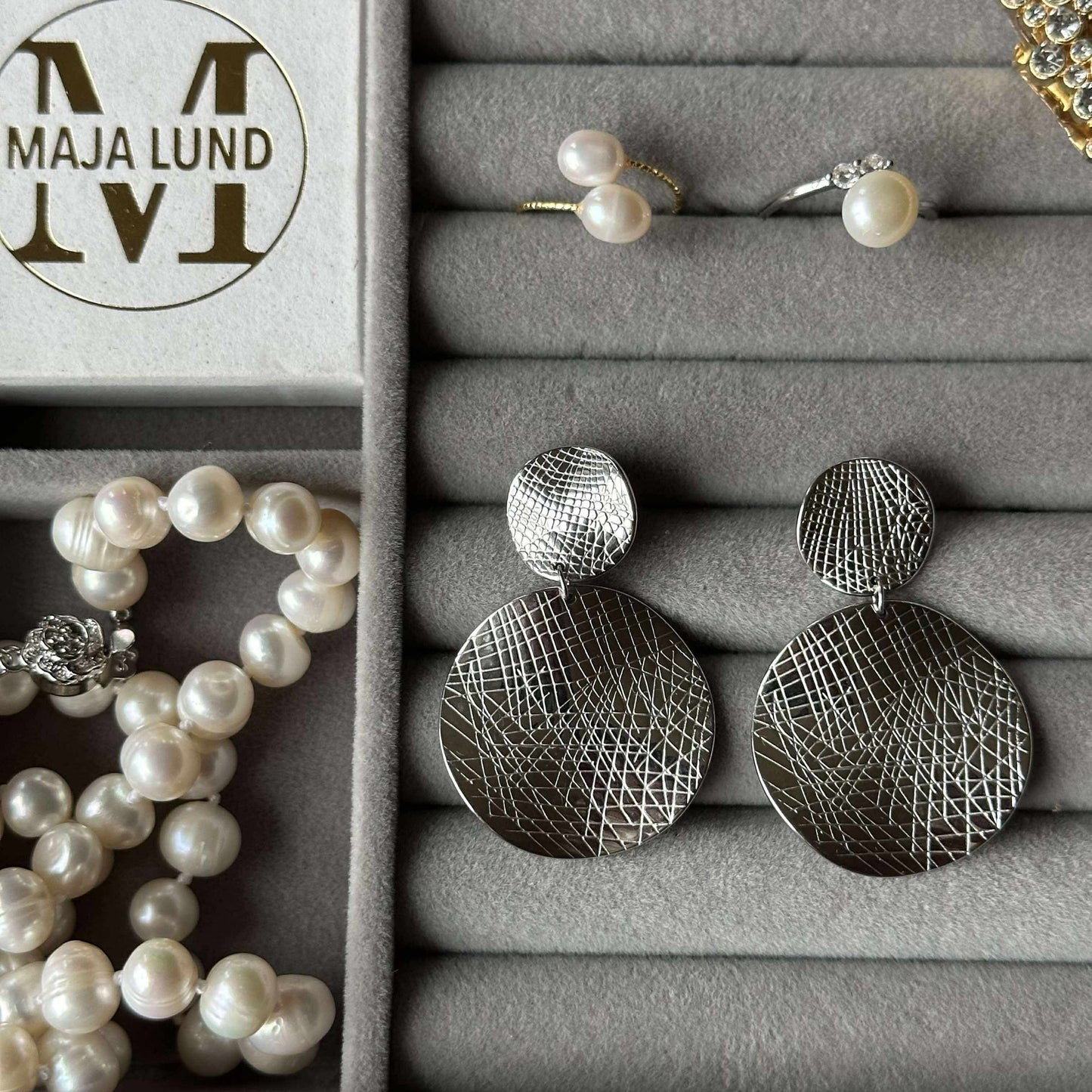 Örhängen ALBERTE - Rostfritt stål