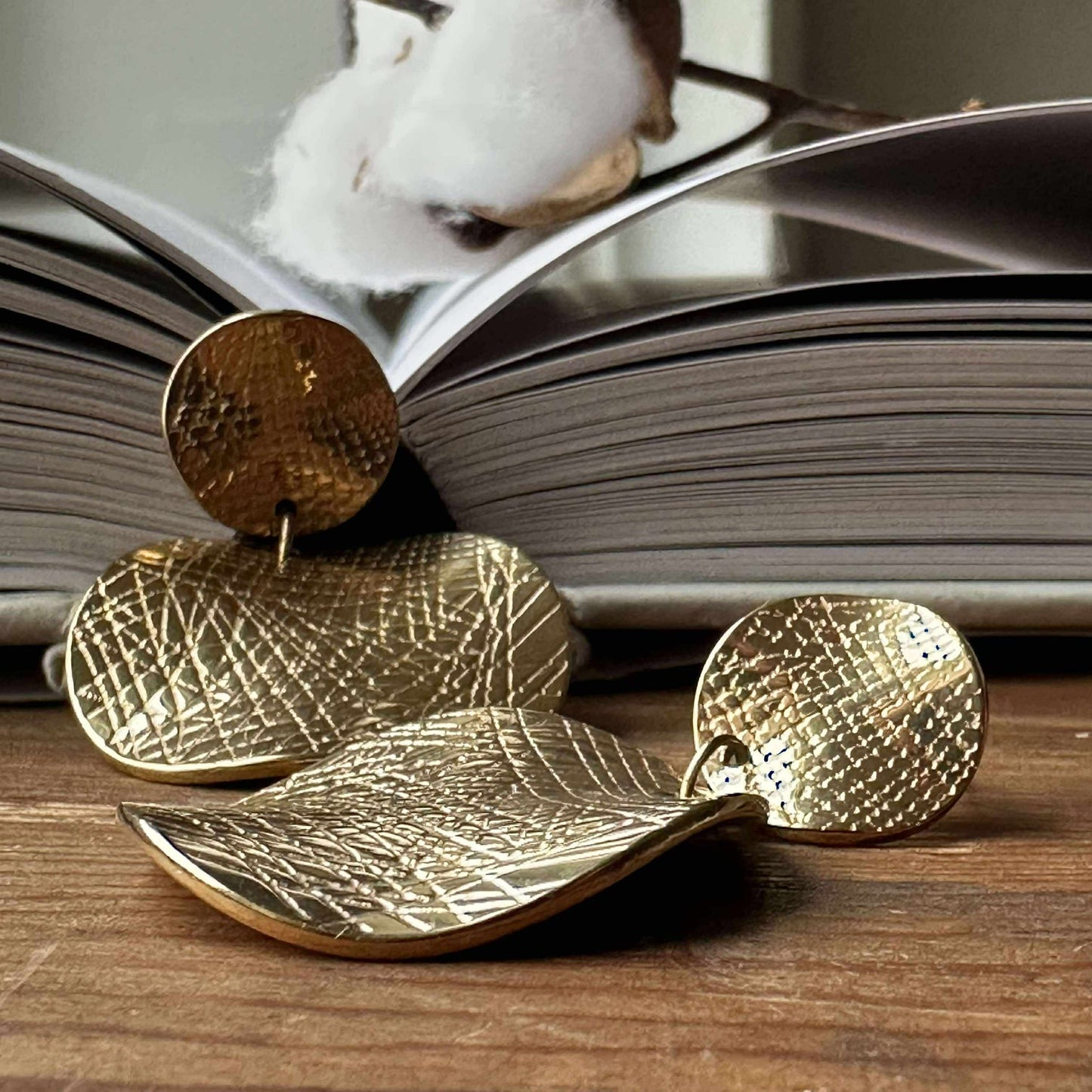 Örhängen ALBERTE - 18k förgyllt