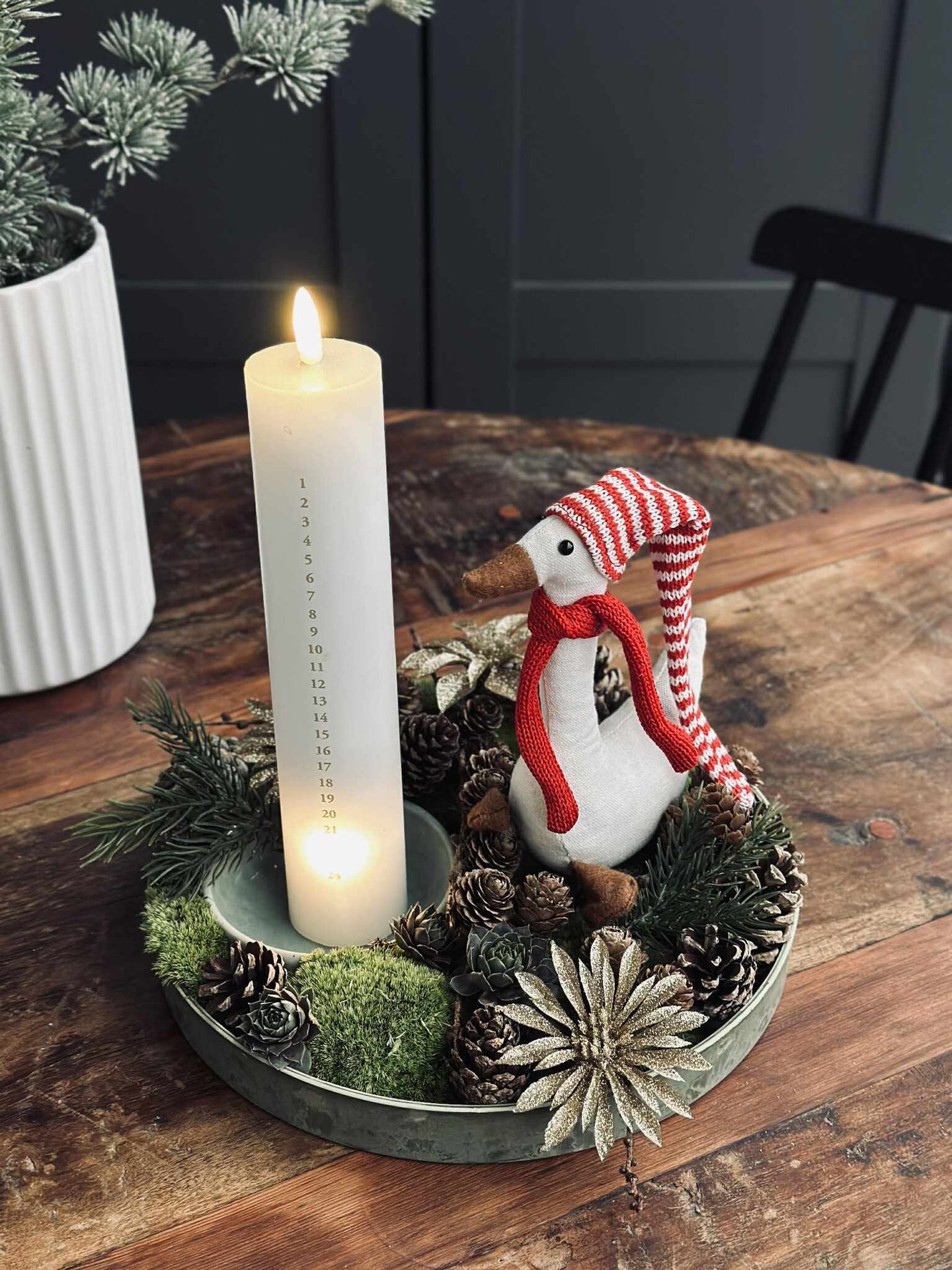 LED Kalenderljus inkl fjärrkontroll