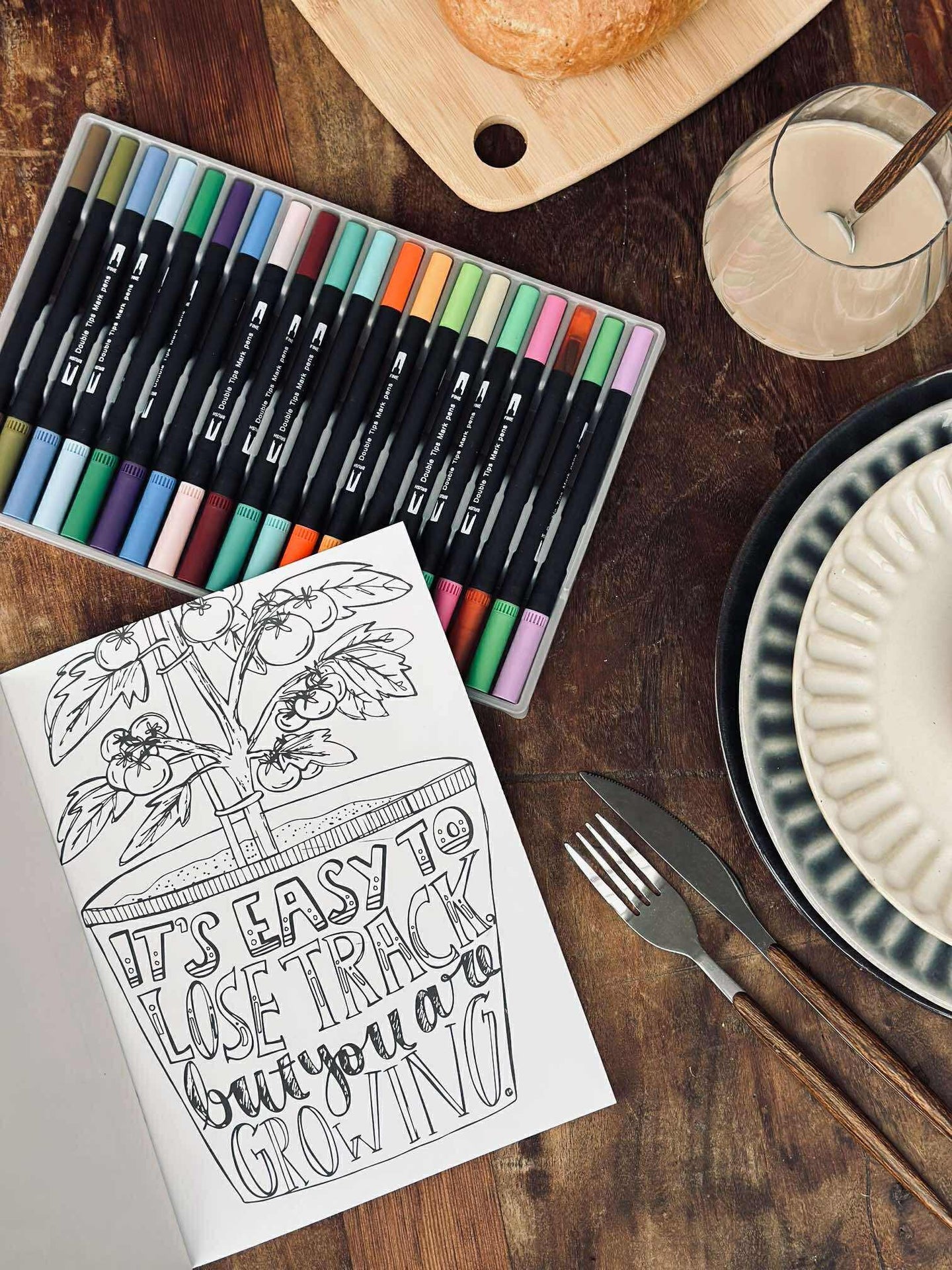 Målarbok för vuxna - Din berättelse är annorlunda