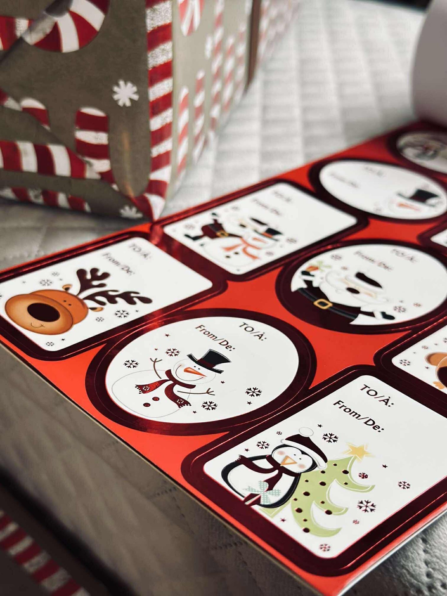 Presentetiketter MIX