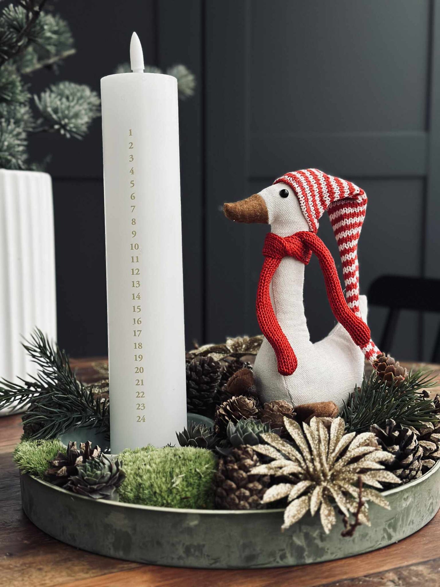 LED Kalenderljus inkl fjärrkontroll