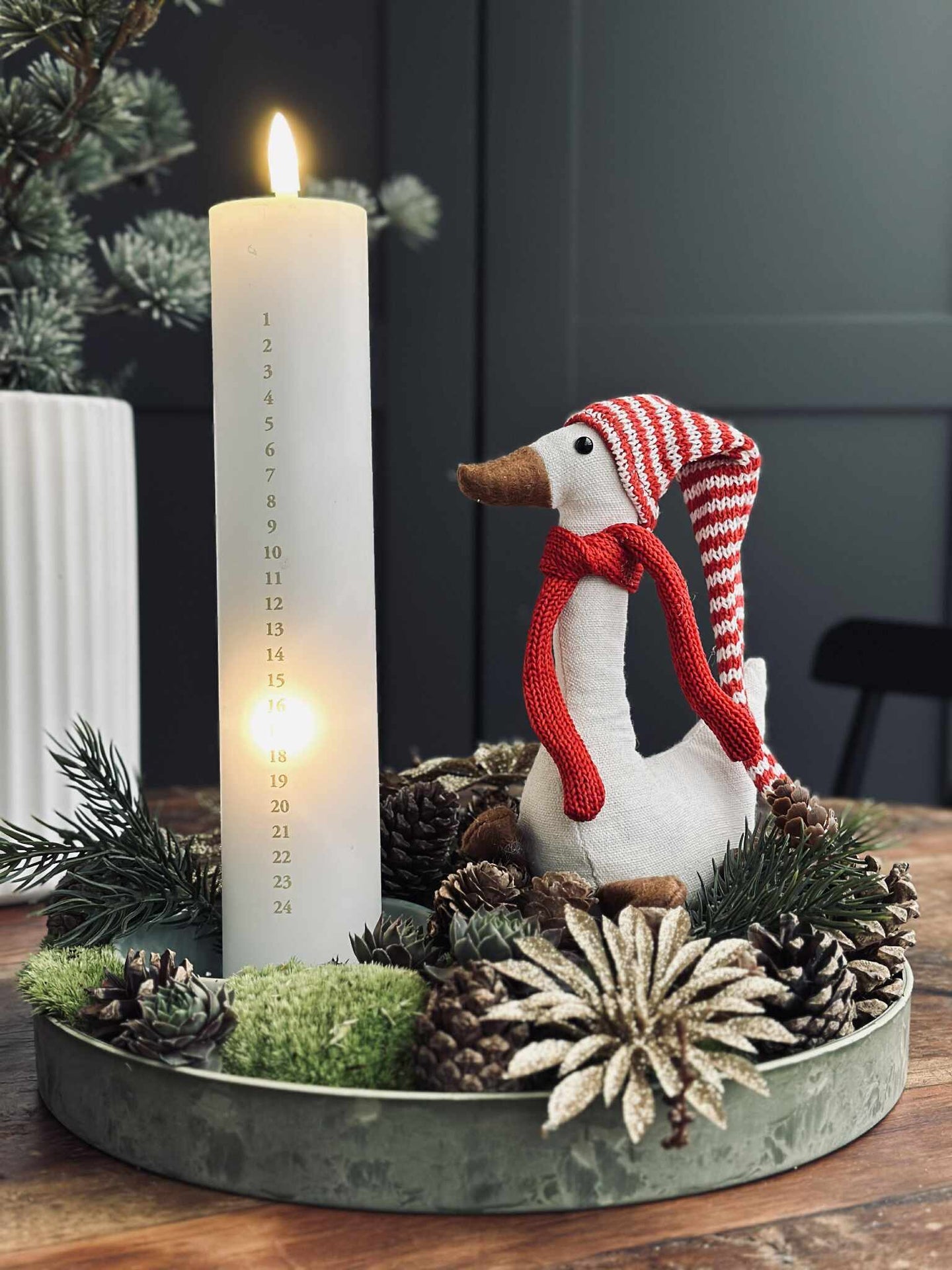 LED Kalenderljus inkl fjärrkontroll